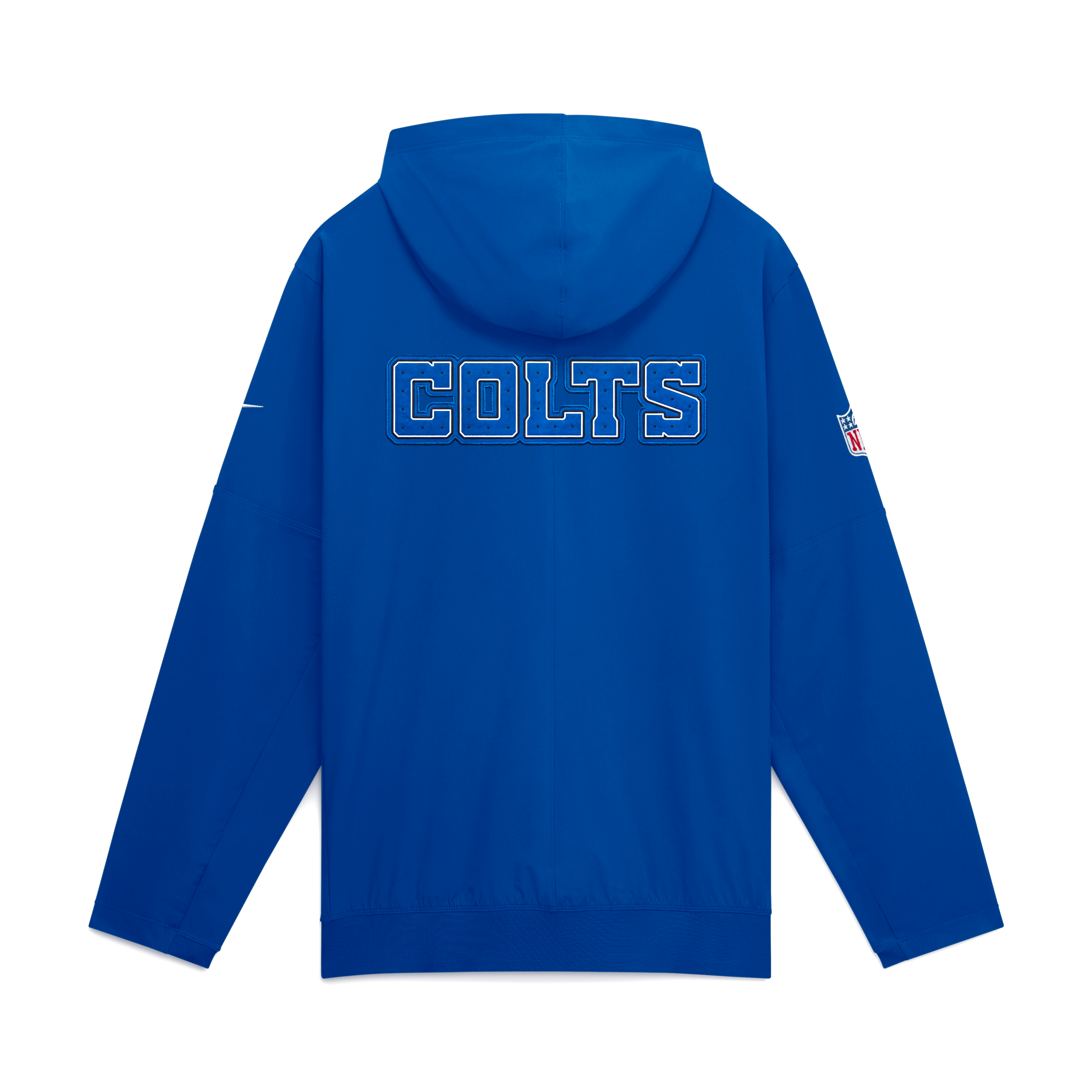Men's Nike  Royal Indianapolis Colts 2026 Rivalries Collection Sideline Anorak Half-Zip Jacket