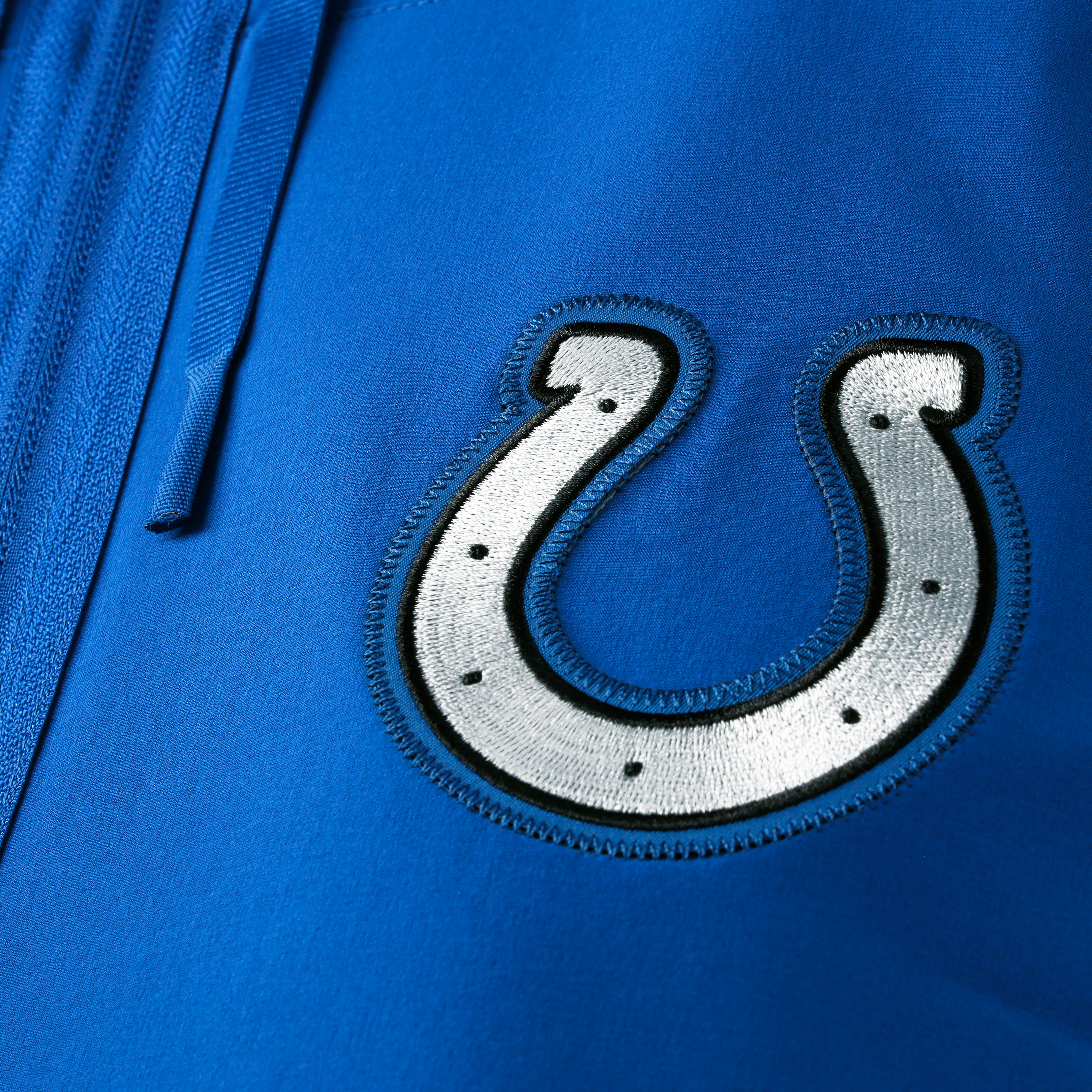 Men's Nike  Royal Indianapolis Colts 2026 Rivalries Collection Sideline Anorak Half-Zip Jacket