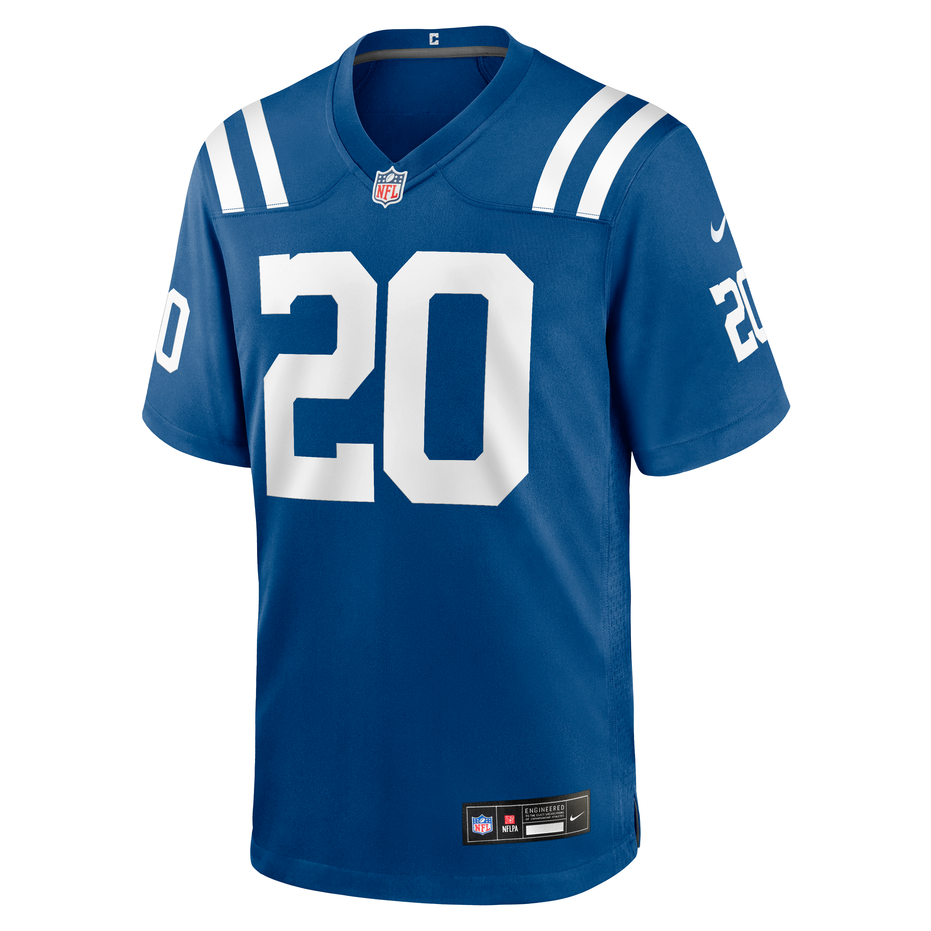 Maillot de match Nike Seth McGowan Royal Indianapolis Colts pour homme