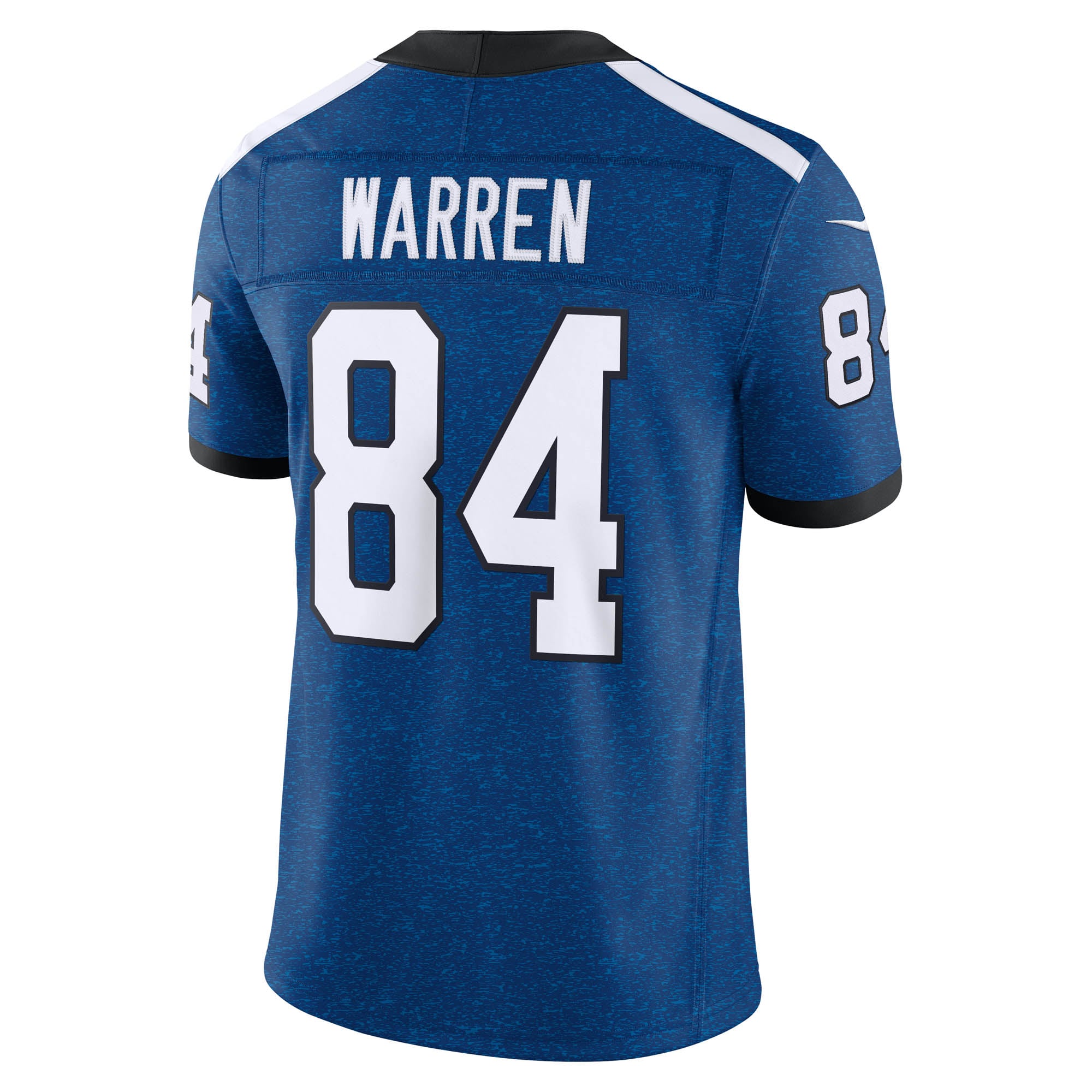 Men's Nike Tyler Warren Royal Indianapolis Colts Alternate Indiana Nights Vapor F.U.S.E. Stitched Limited Jersey