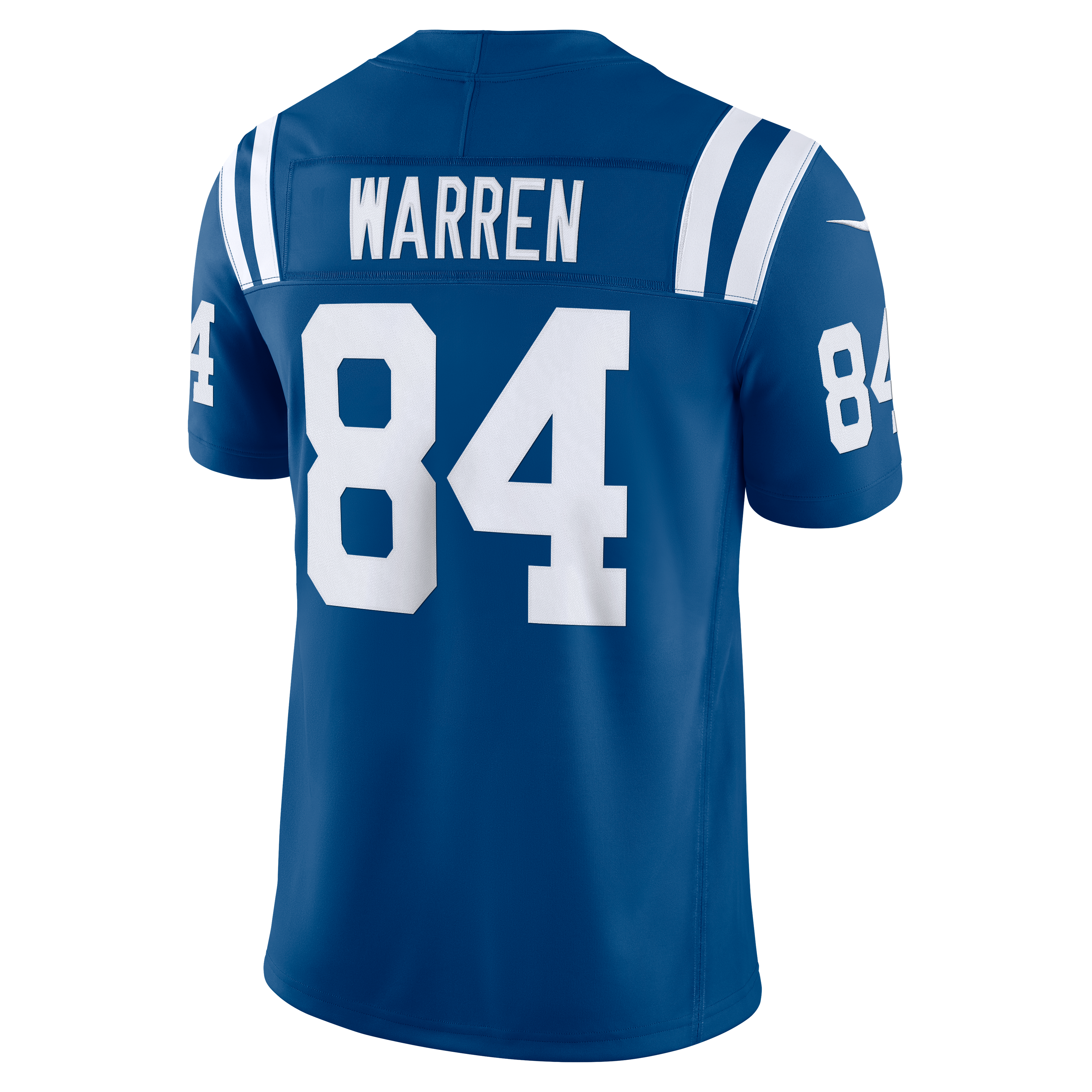 Maillot Nike Tyler Warren Royal Indianapolis Colts Team Vapor F.U.S.E. Stitched Limited pour homme
