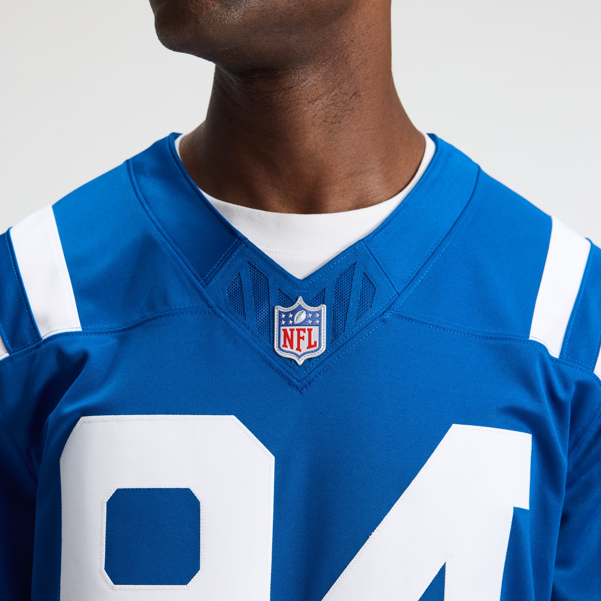 Maillot Nike Tyler Warren Royal Indianapolis Colts Team Vapor F.U.S.E. Stitched Limited pour homme