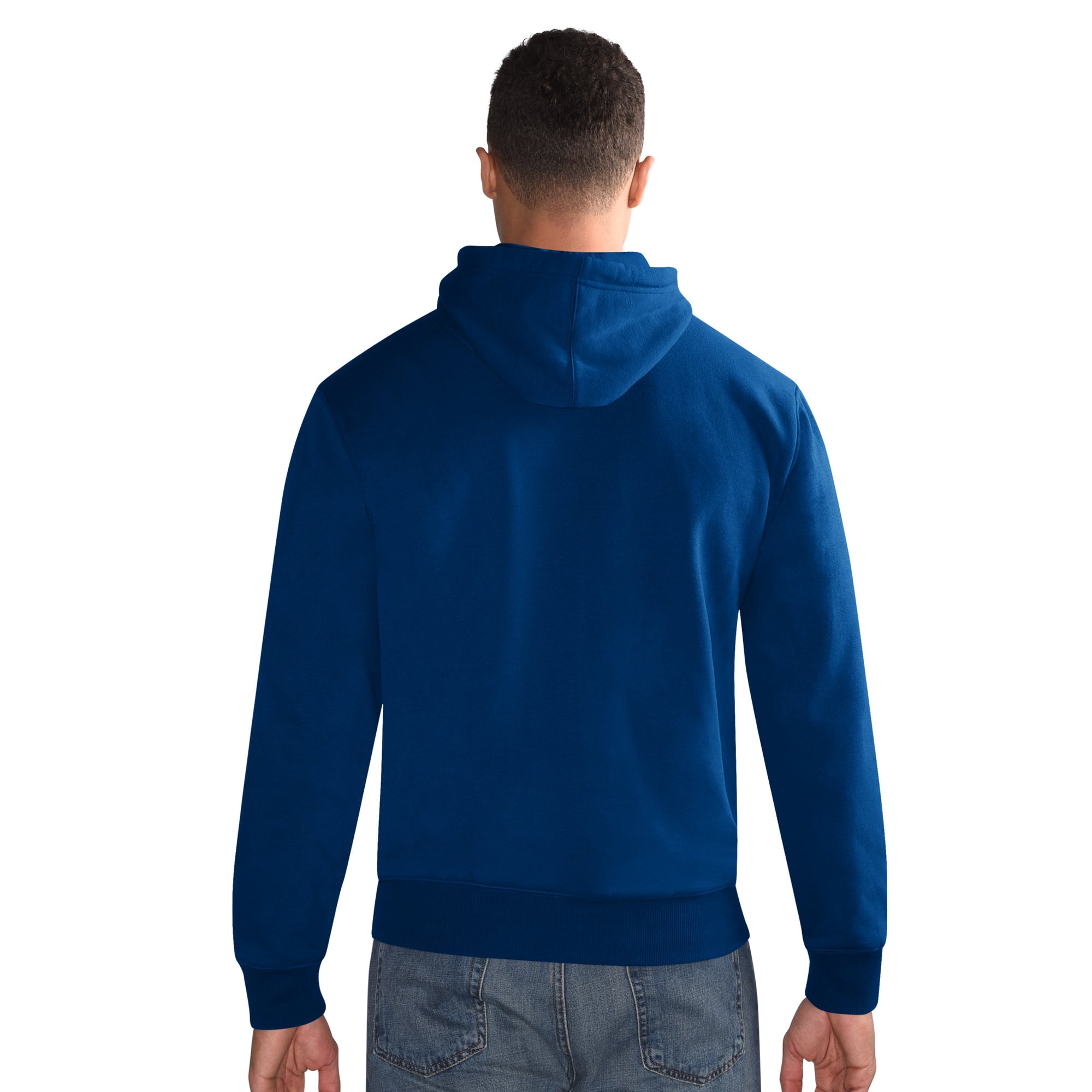 Men's Starter  Royal Indianapolis Colts Hoodie and Cuffed Knit Hat Combo Pack