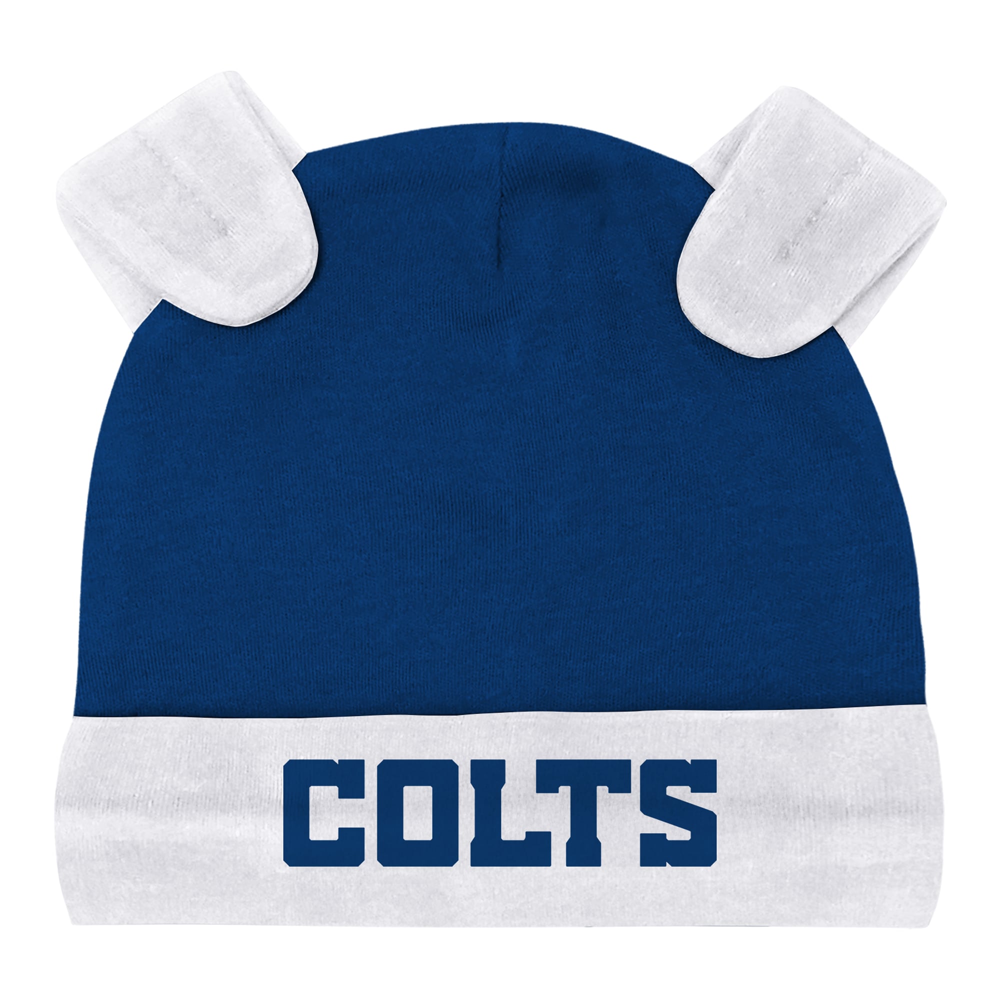 Ensemble pantalon et bonnet 3 pièces Huddles & Giggles Indianapolis Colts gris chiné pour nouveau-né Outerstuff