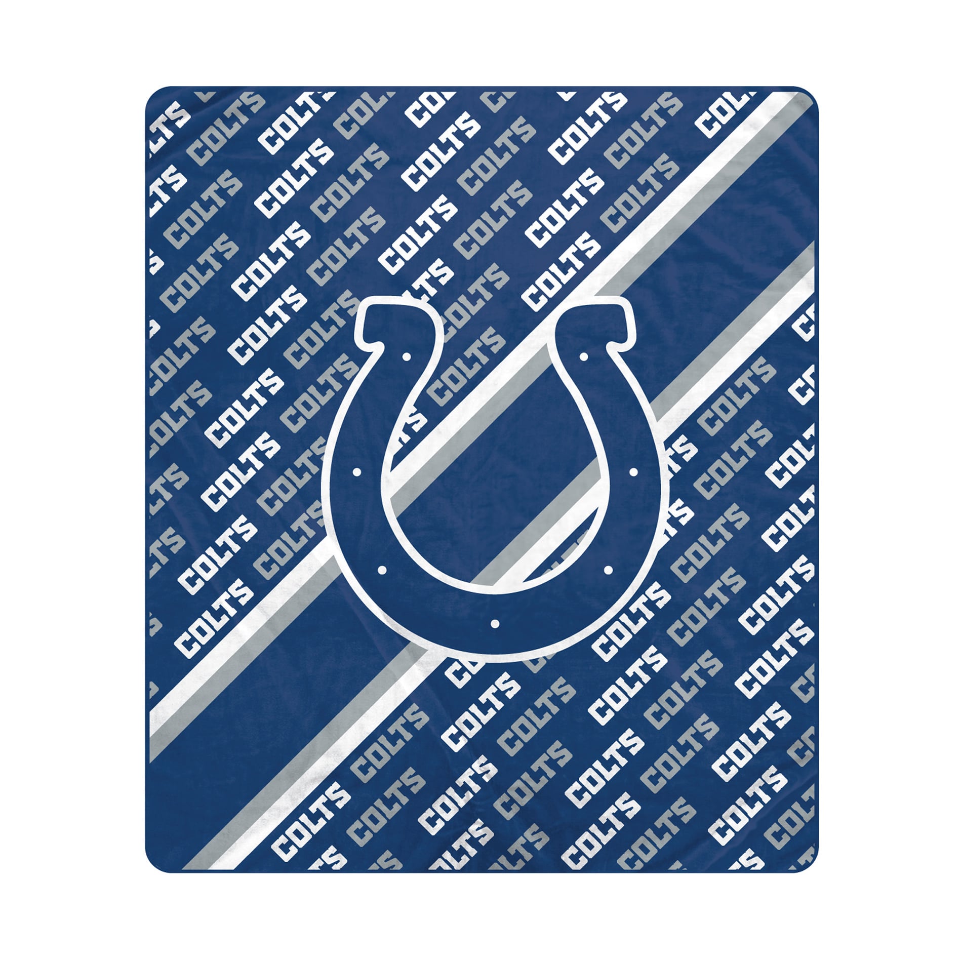 Couverture ultra douce Pegasus Indianapolis Colts 60" x 70" (diagonale doublée)