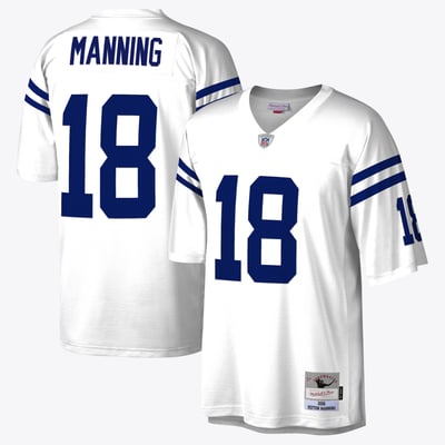 Camiseta Peyton Manning del Indianapolis Colts 2006 Mitchell & Ness Legacy – Blanco
