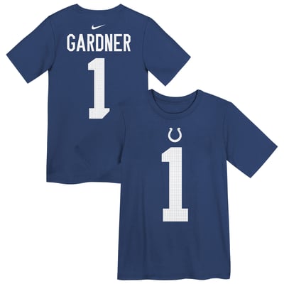 Ahmad Sauce Gardner Indianapolis Colts Nike Preschool Player Name & Number T-Shirt - Royal