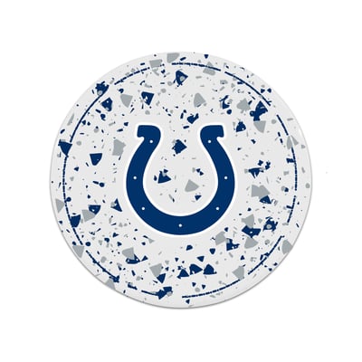 Indianapolis Colts The Memory Company Circle Ceramic Coaster Set