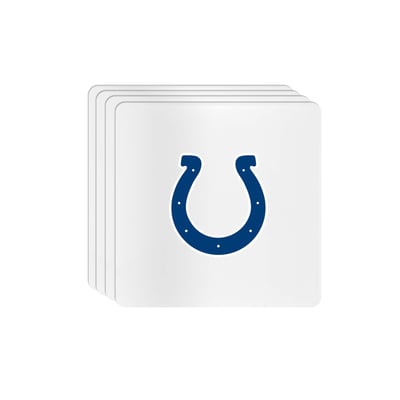 Indianapolis Colts The Memory Company Square Ceramic Coaster Set
