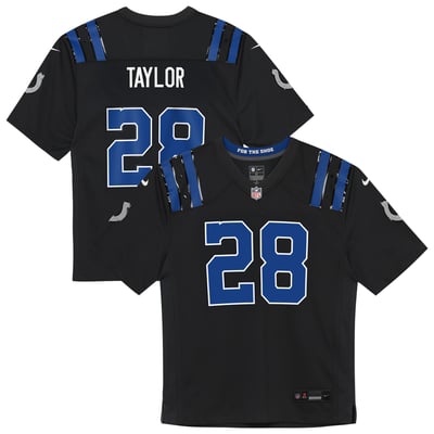 Jonathan Taylor Indianapolis Colts Nike Toddler 2026 Rivalries Collection Game Jersey - Anthracite