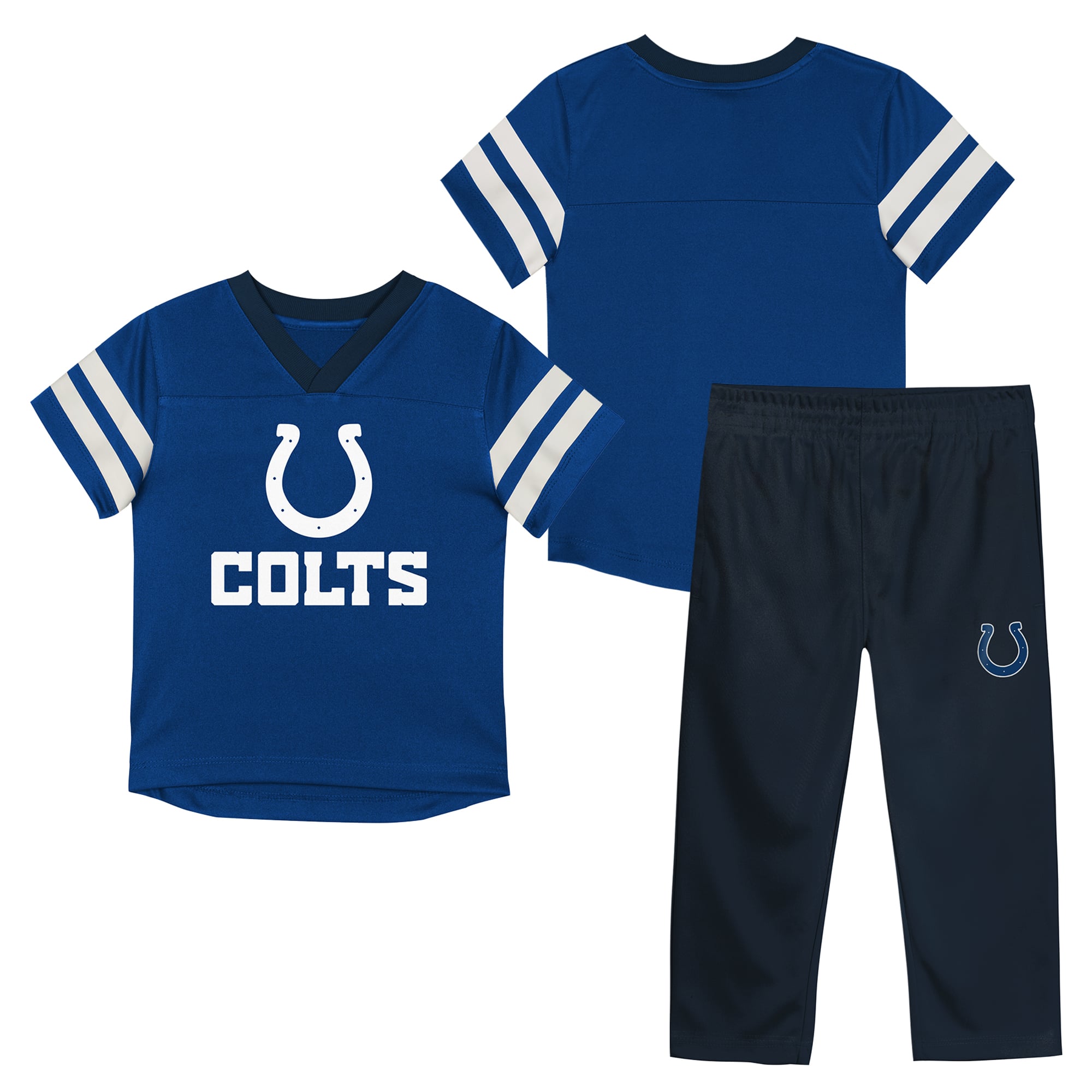 Toddler Outerstuff Royal/Black Indianapolis Colts Red Zone Jersey Top & Pants Set