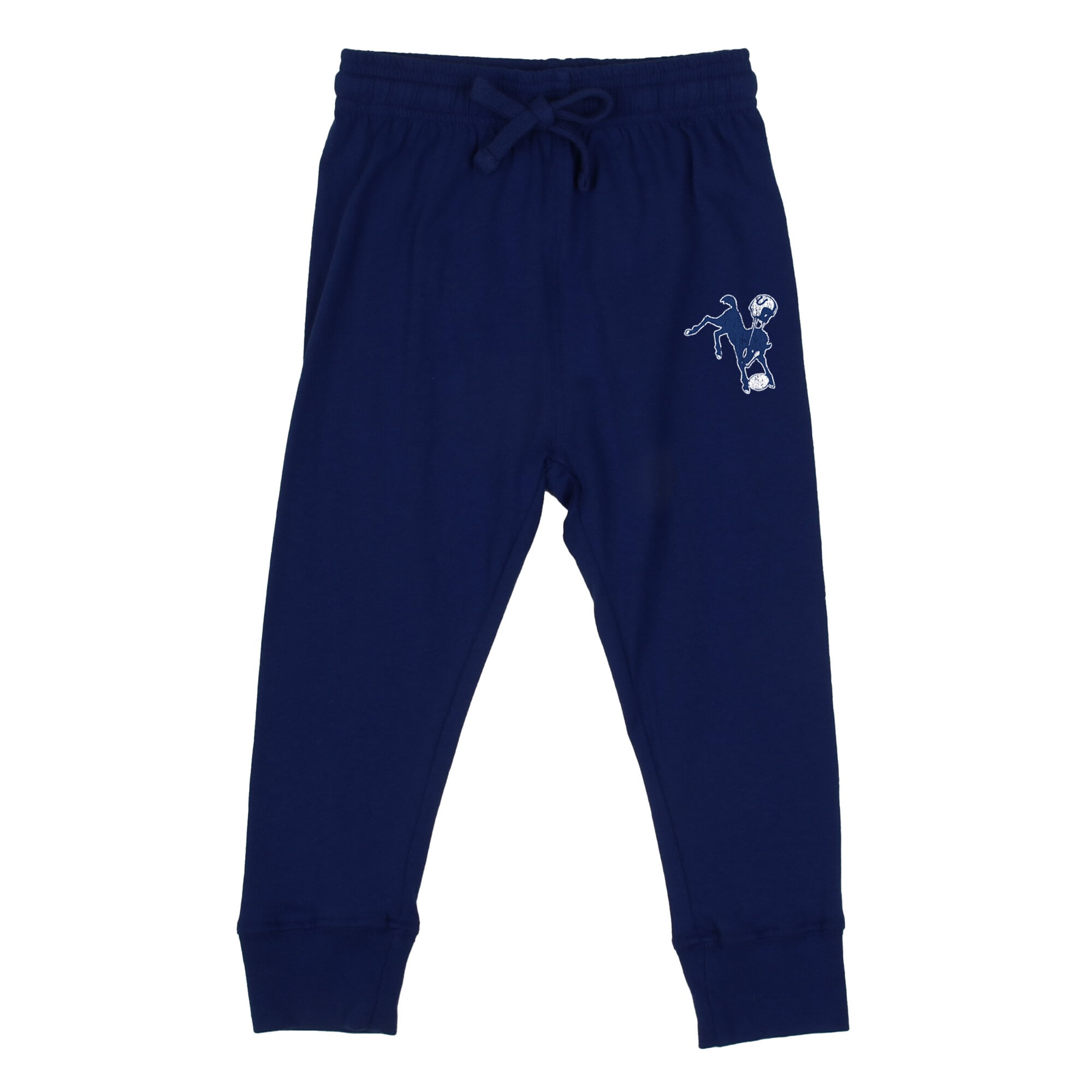 Ensemble sweat à capuche et pantalon de survêtement Henley gris chiné/bleu marine Indianapolis Colts pour tout-petits Wes Willy