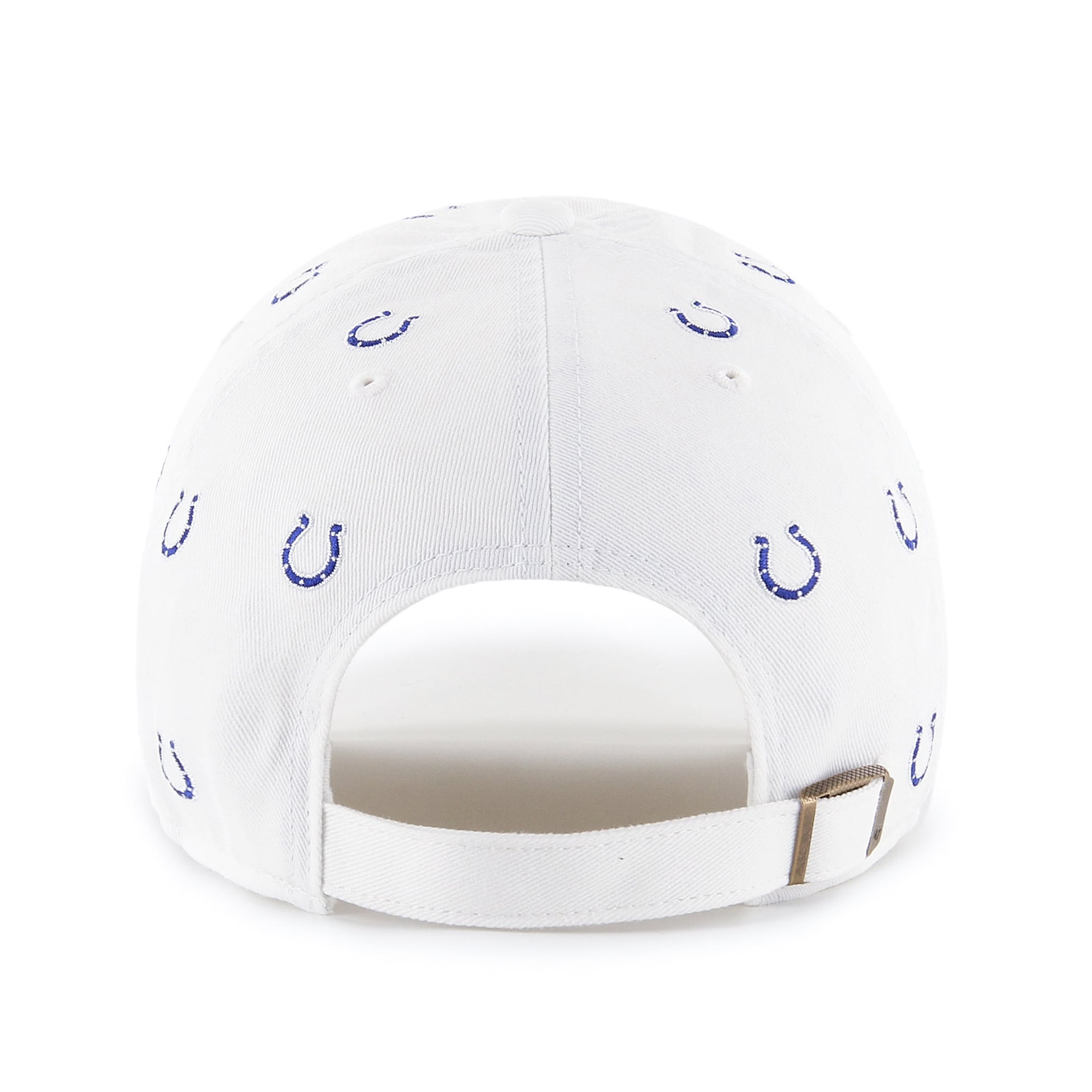 Unisex '47 White Indianapolis Colts Confetti Clean Up Adjustable Hat