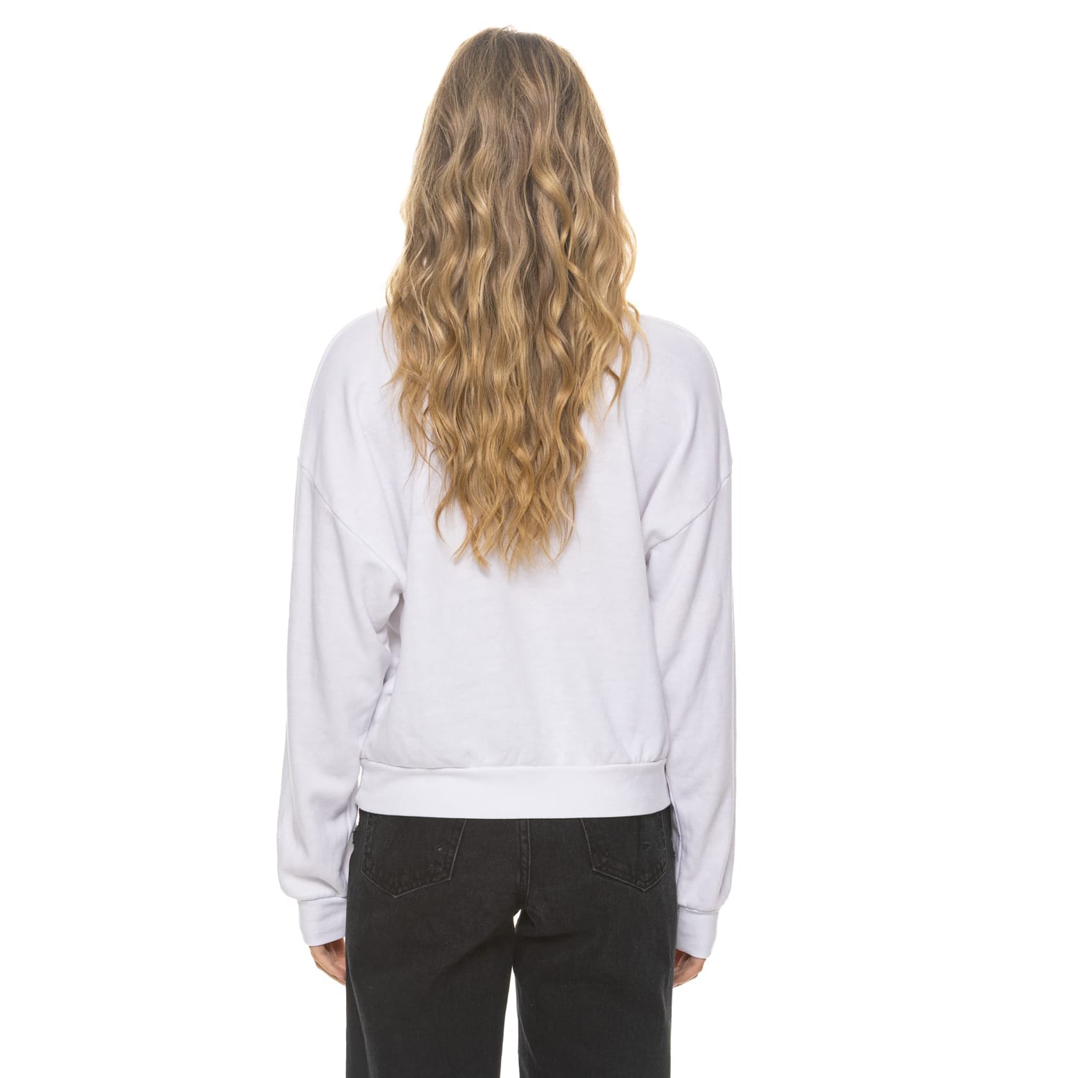 Sweat-shirt unisexe Aviator Nation blanc Indianapolis Colts, coupe décontractée, en mélange de trois matières