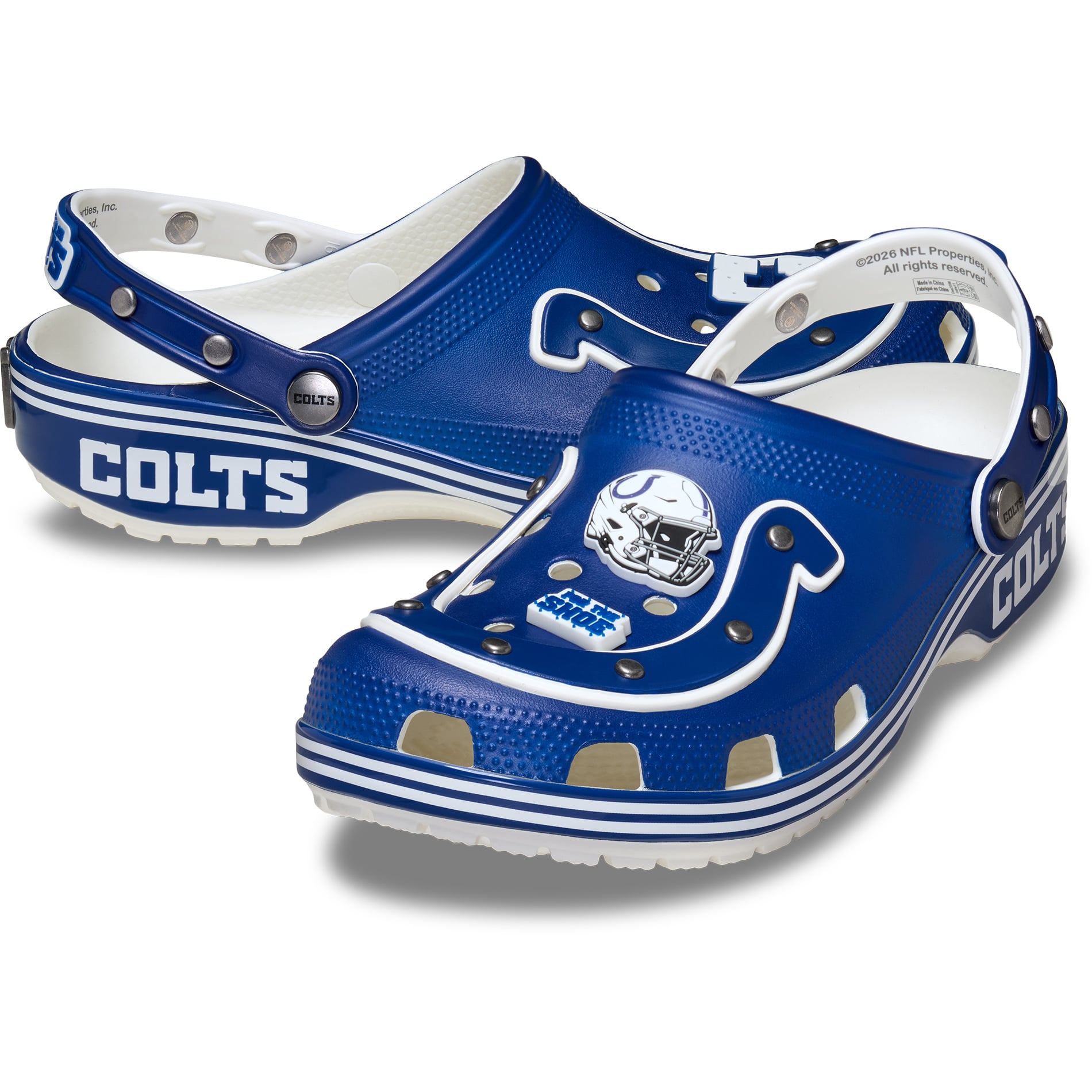 Unisex Crocs Indianapolis Colts Classic Clog