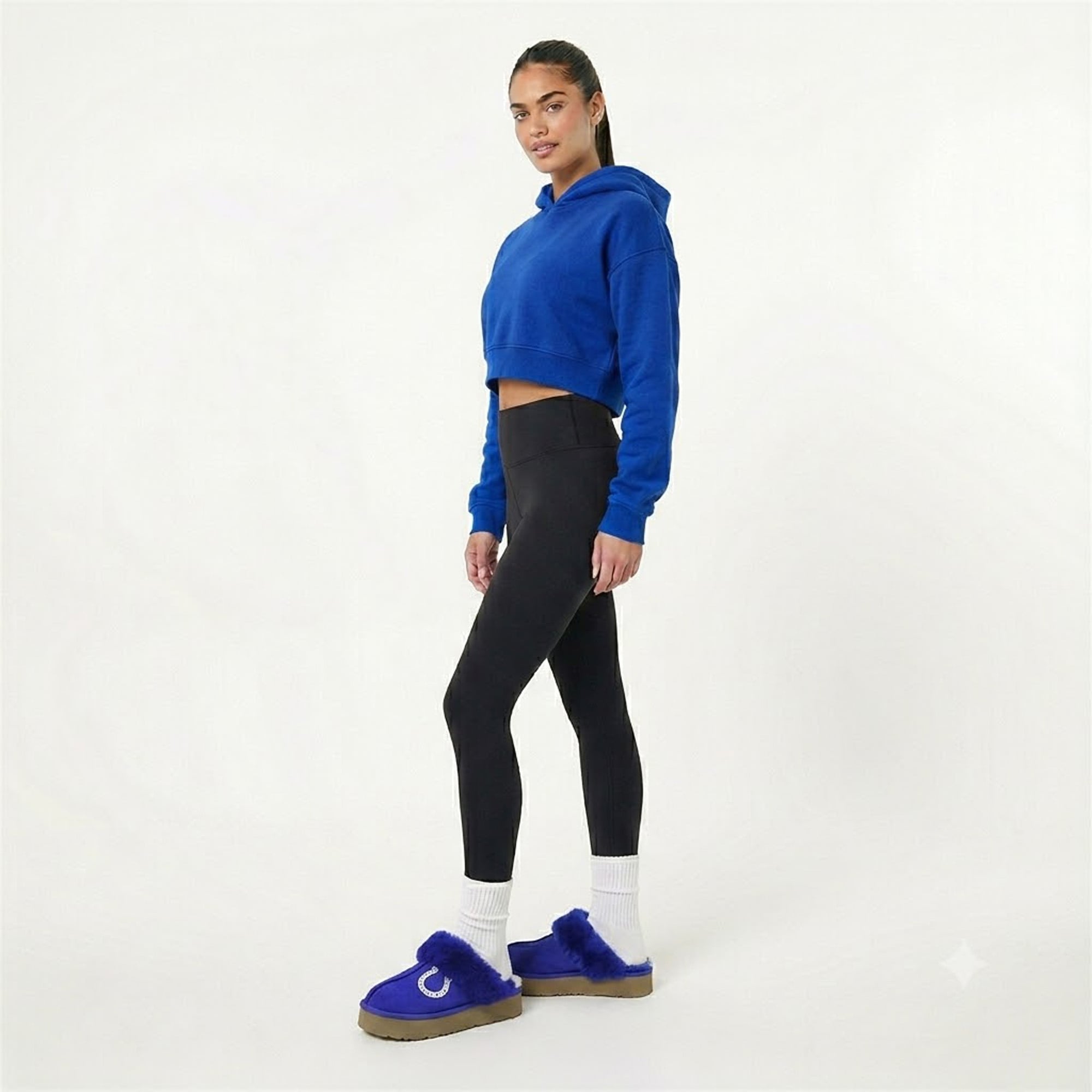 Bottines unisexes Cuce aux couleurs de l'équipe des Indianapolis Colts