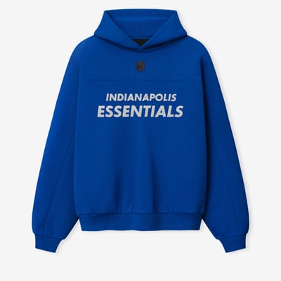 Indianapolis Colts Fear of God x NFL Unisex 90s Relaxed Hoodie - Royal