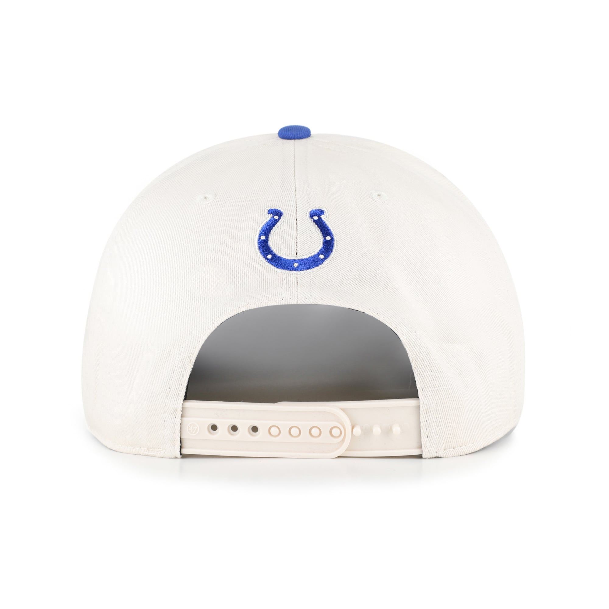 Women's '47 Natural Indianapolis Colts Rope Script Hitch Adjustable Hat