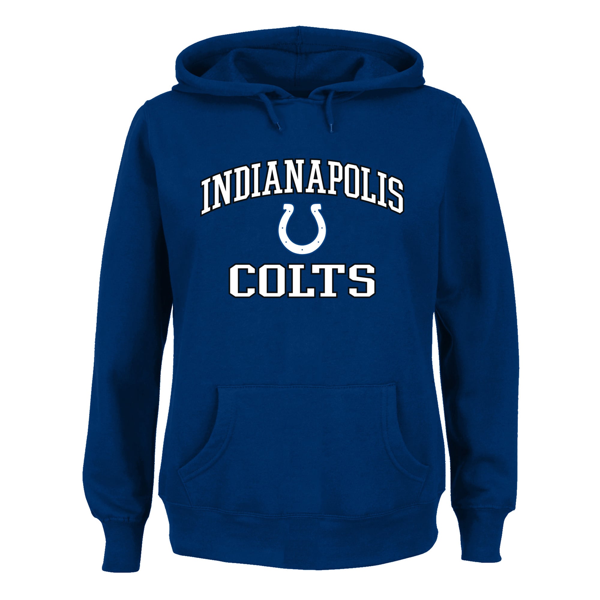 Sweat à capuche Fanatics Royal Indianapolis Colts pour femmes, grande taille, motif cœur et âme