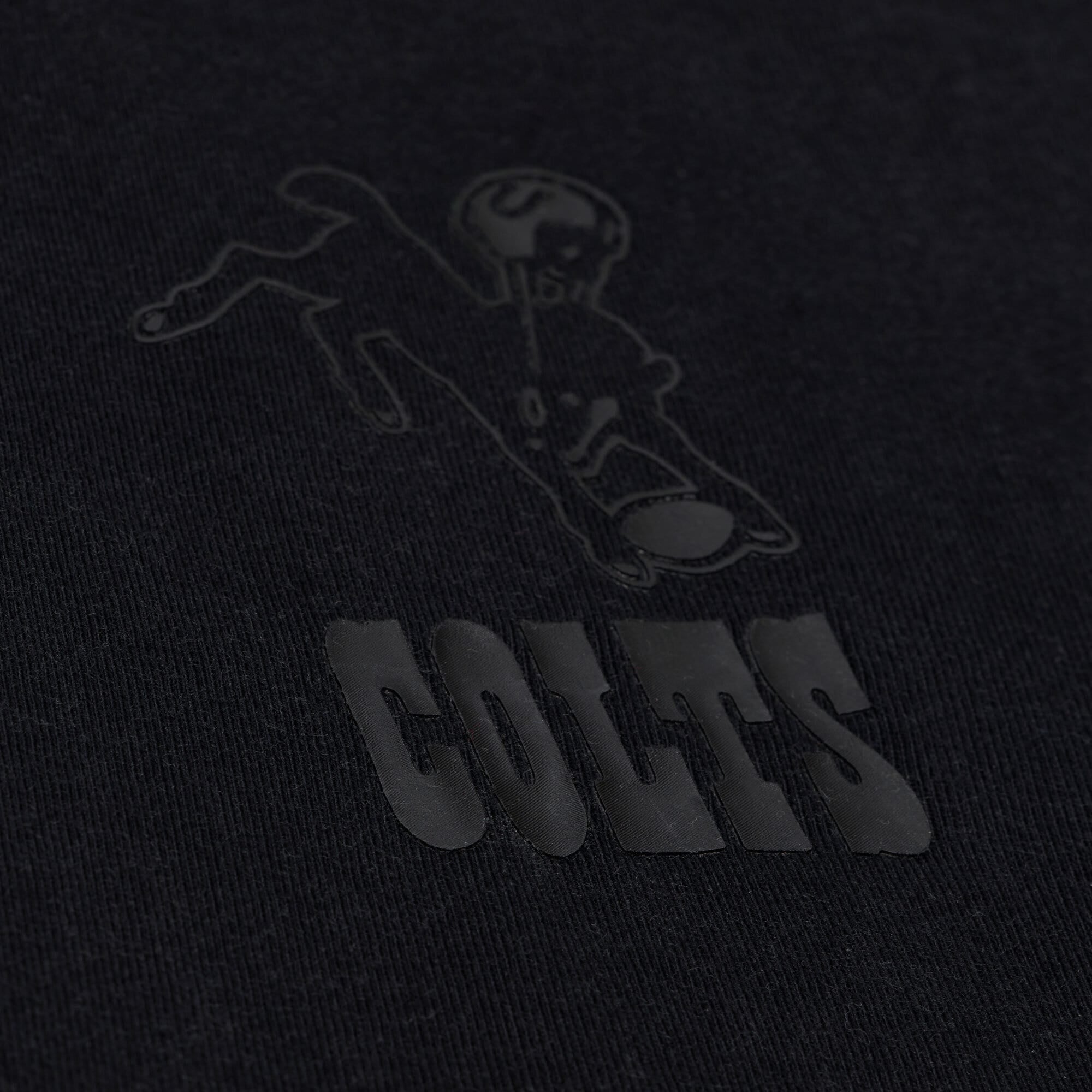 T-shirt court à logo micro noir Mitchell & Ness pour femme, modèle Indianapolis Colts Core Essentials.