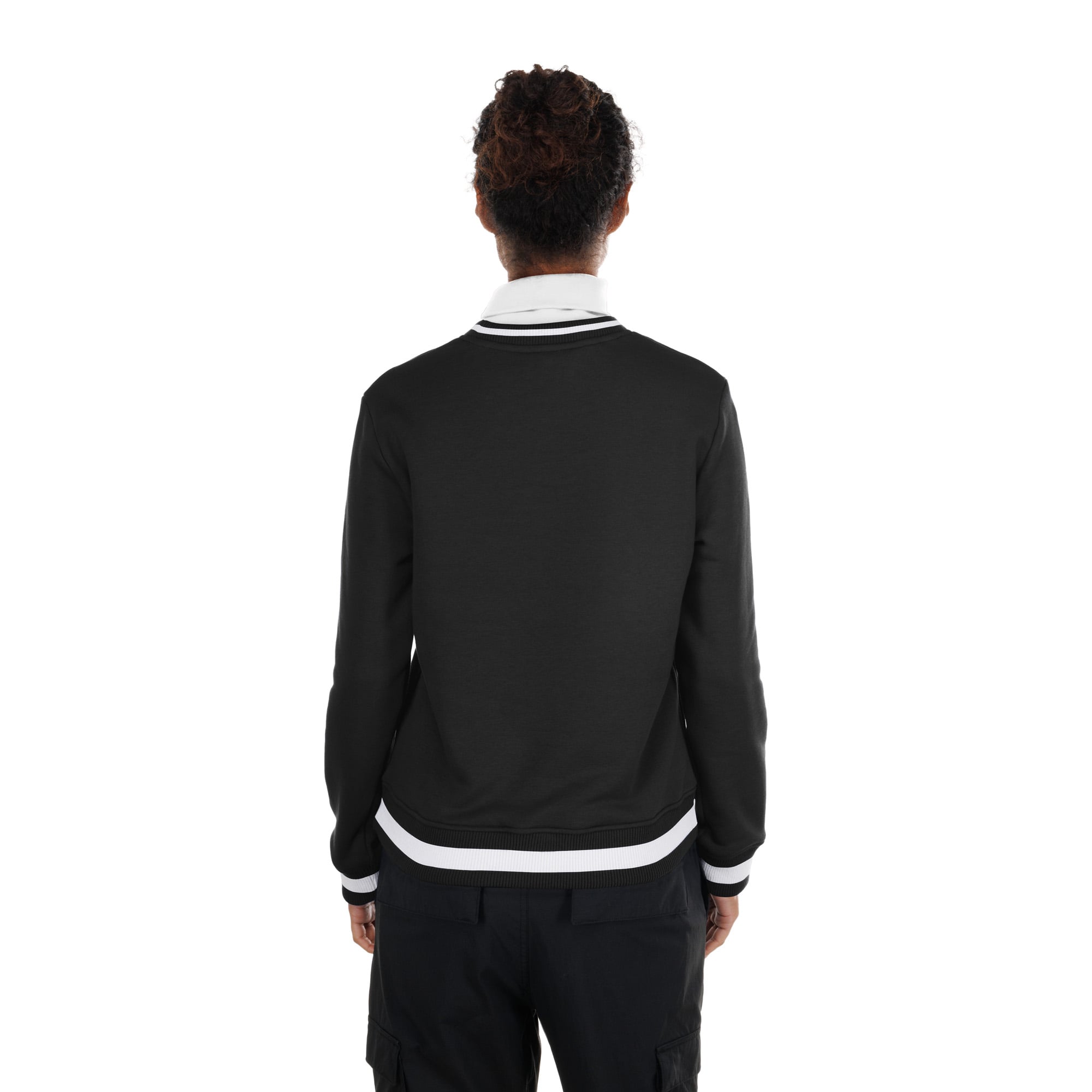 Pull à col roulé New Era noir pour femme, Indianapolis Colts Sport Classics