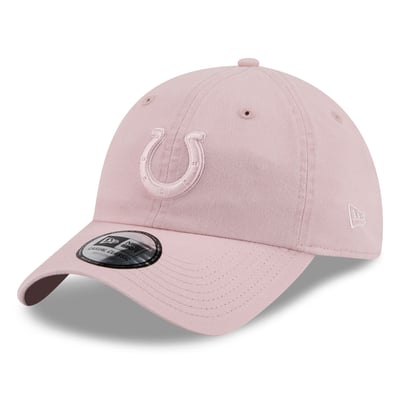 Indianapolis Colts New Era Women's Casual Classic Adjustable Hat - Pink