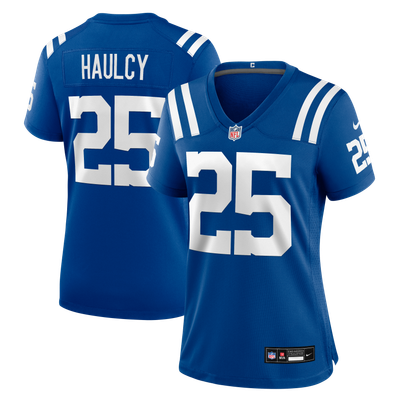 A.J. Haulcy Indianapolis Colts Nike Women's Team Game Jersey - Royal