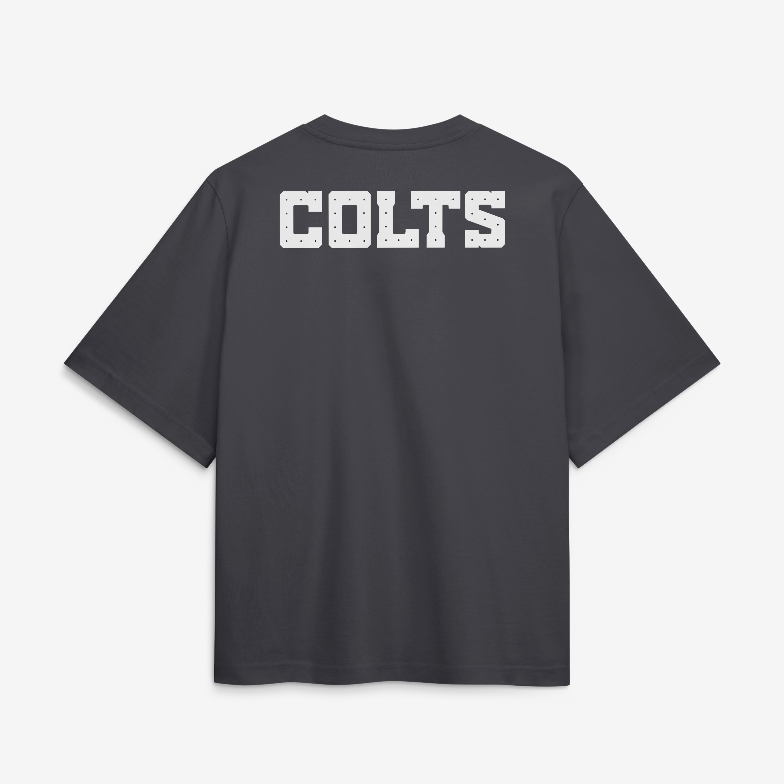 Women's Nike Anthracite Indianapolis Colts 2026 Rivalries Collection Boxy T-Shirt