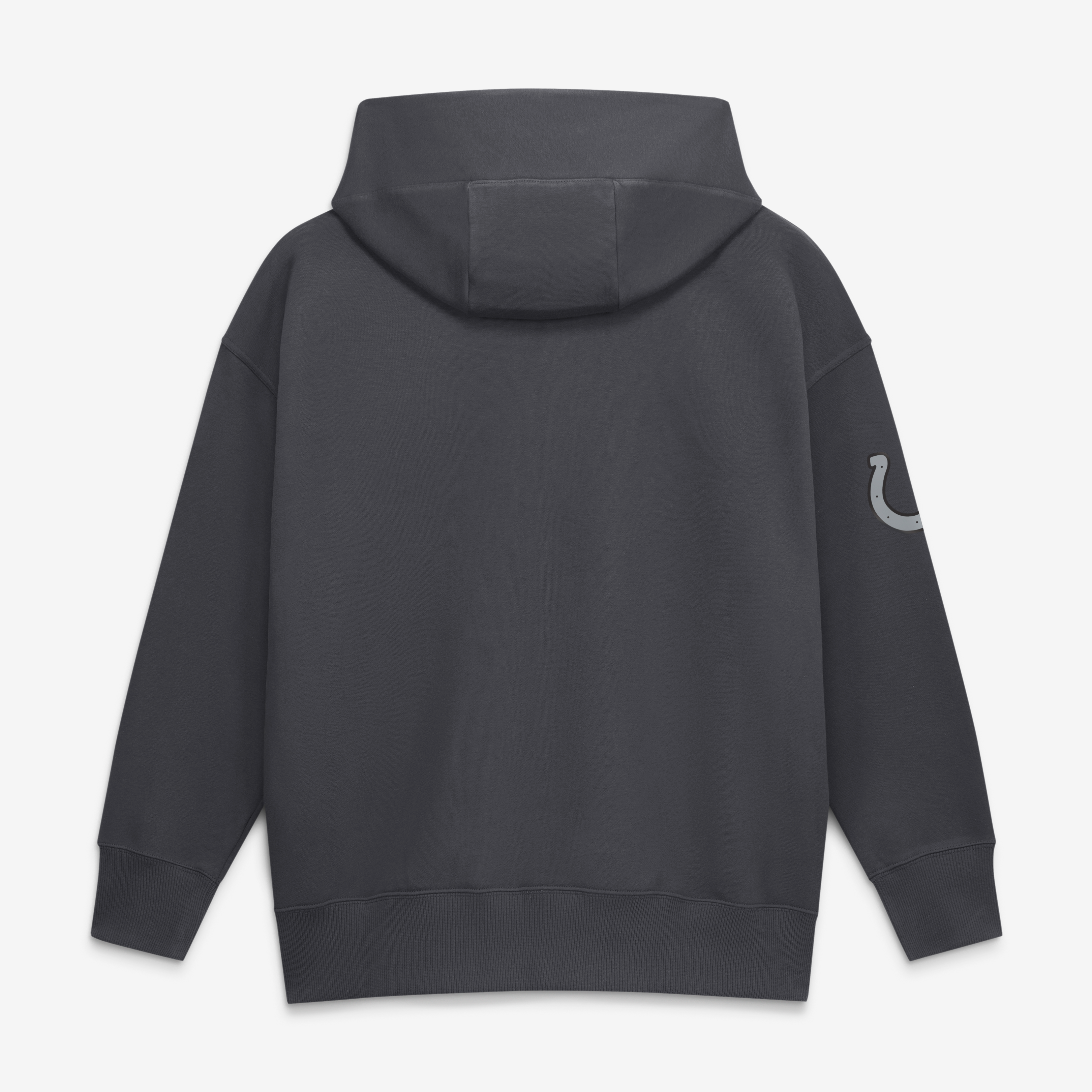 Women's Nike Anthracite Indianapolis Colts 2026 Rivalries Collection Oversized Pullover Hoodie