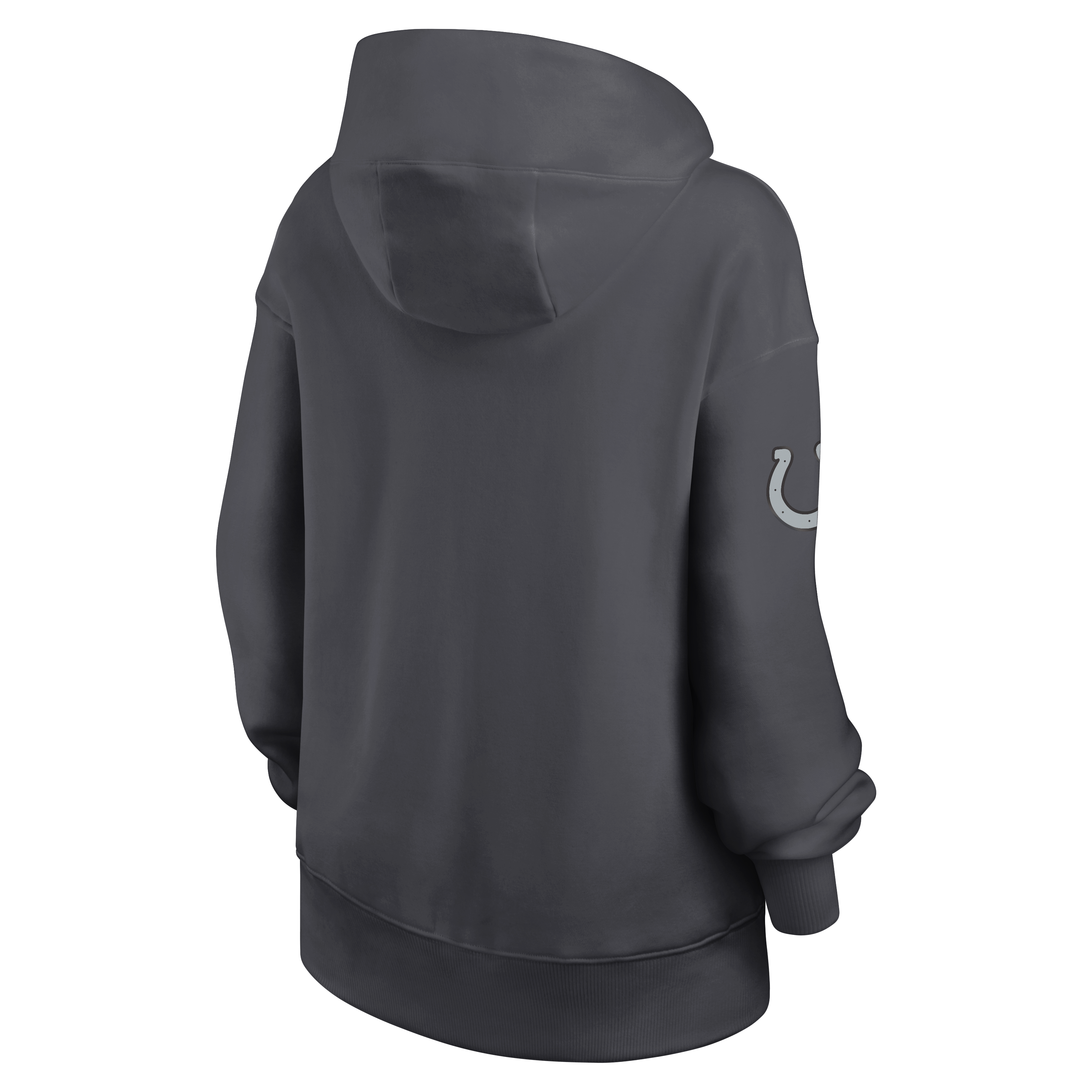 Women's Nike Anthracite Indianapolis Colts 2026 Rivalries Collection Oversized Pullover Hoodie
