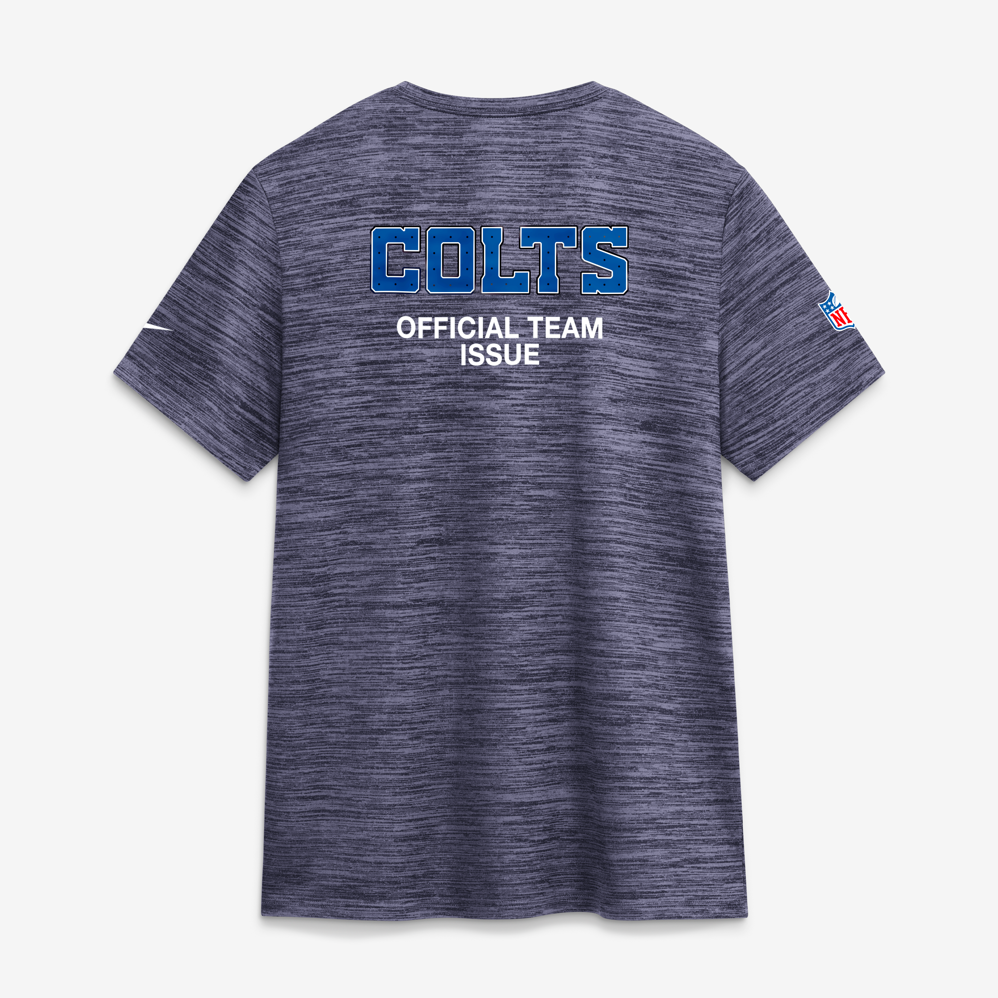 Women's Nike  Anthracite Indianapolis Colts 2026 Rivalries Collection Sideline Velocity Dri-FIT T-Shirt