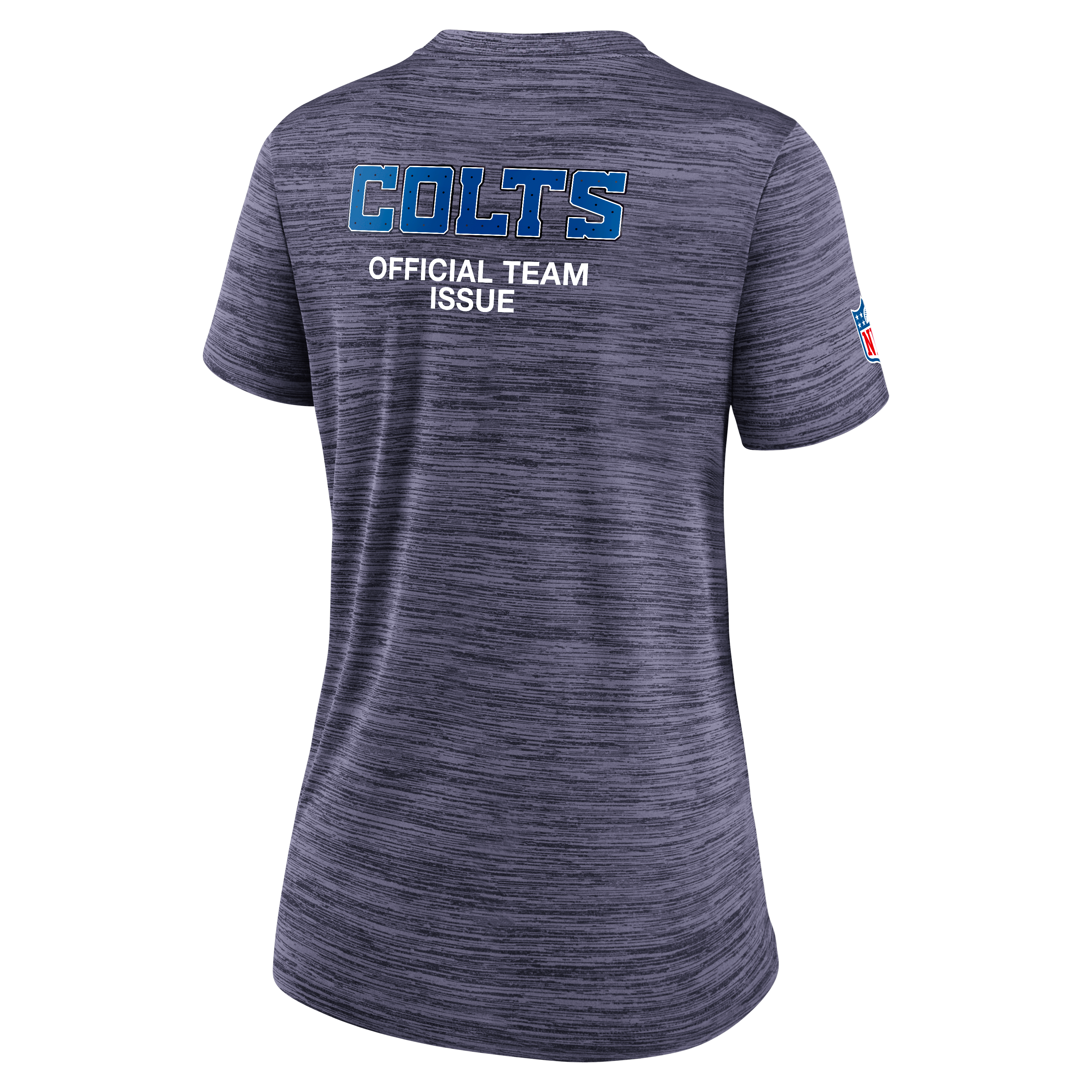 Women's Nike  Anthracite Indianapolis Colts 2026 Rivalries Collection Sideline Velocity Dri-FIT T-Shirt