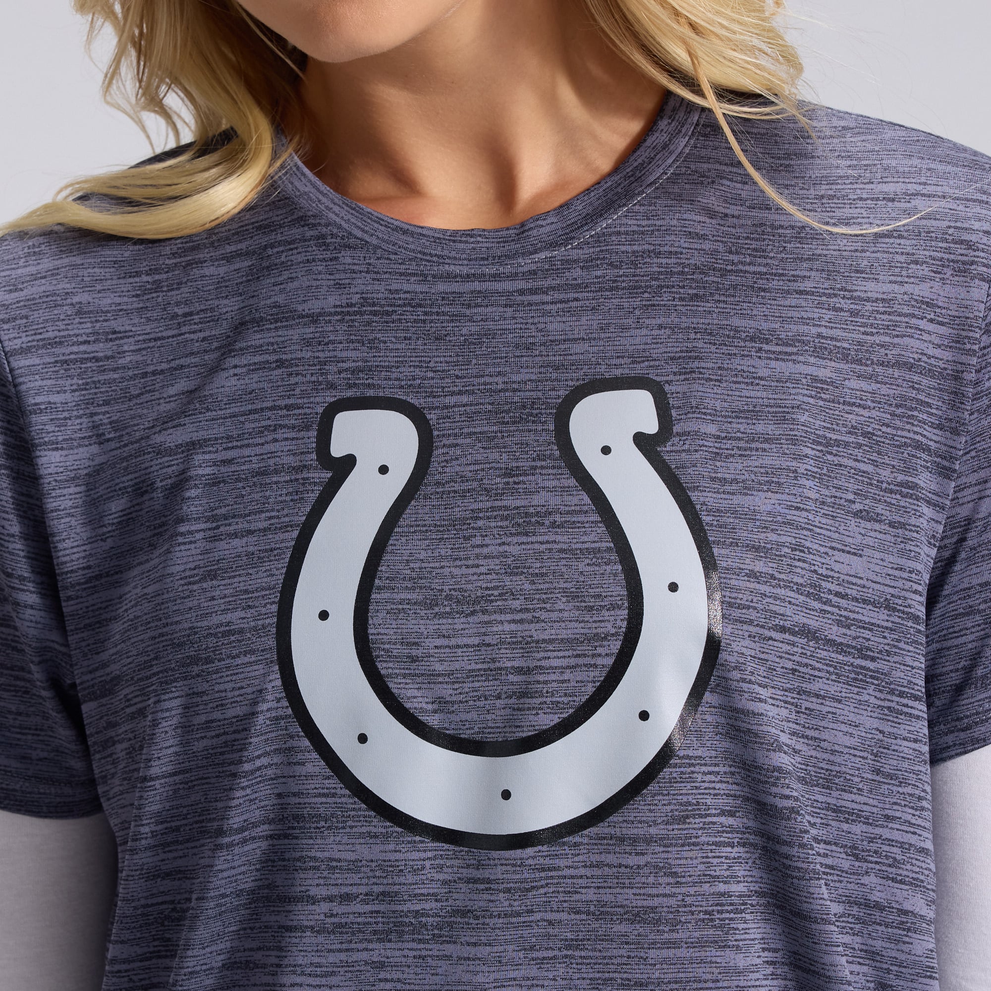 Women's Nike  Anthracite Indianapolis Colts 2026 Rivalries Collection Sideline Velocity Dri-FIT T-Shirt