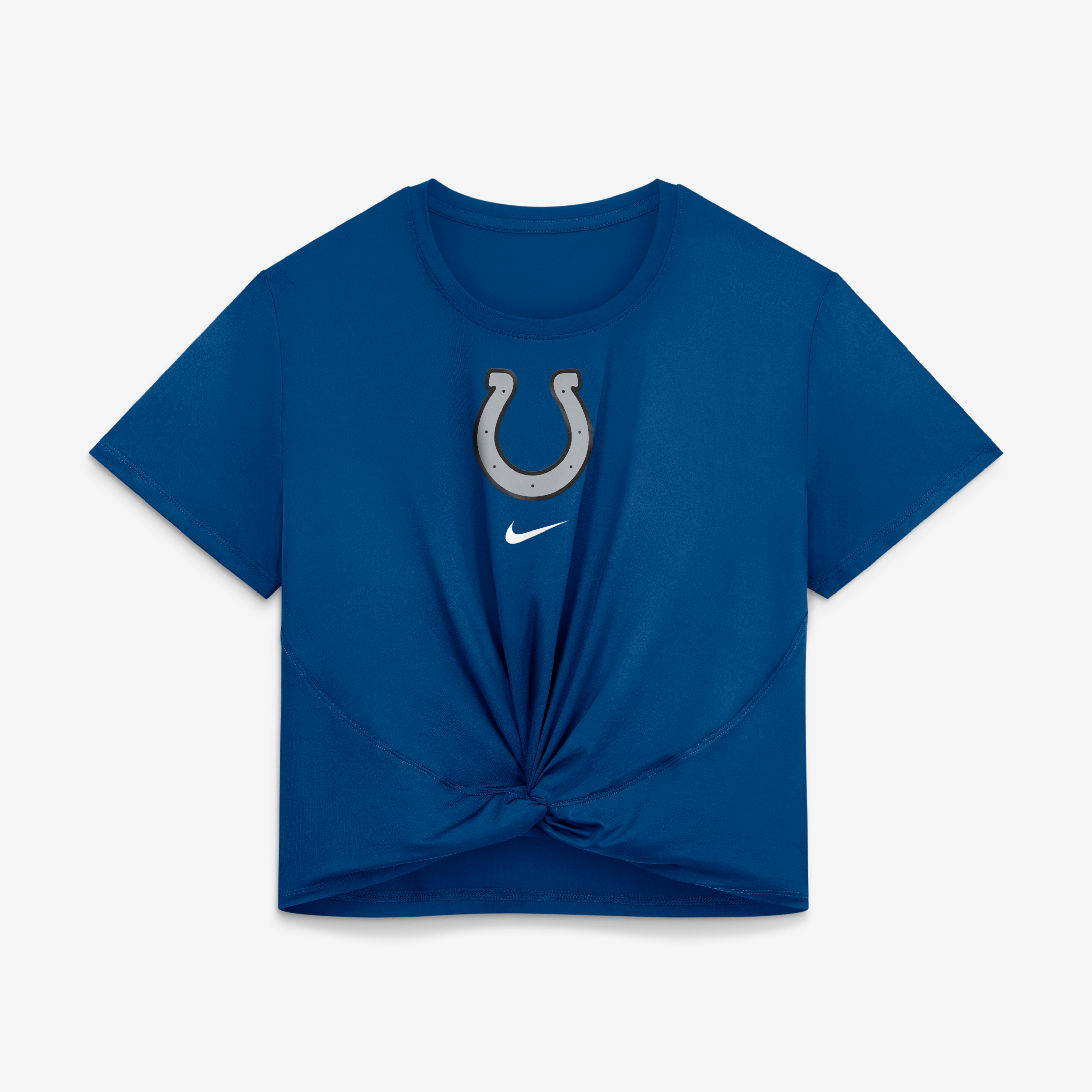 Women's Nike  Blue Indianapolis Colts 2026 Rivalries Collection Classic Twist Cropped T-Shirt