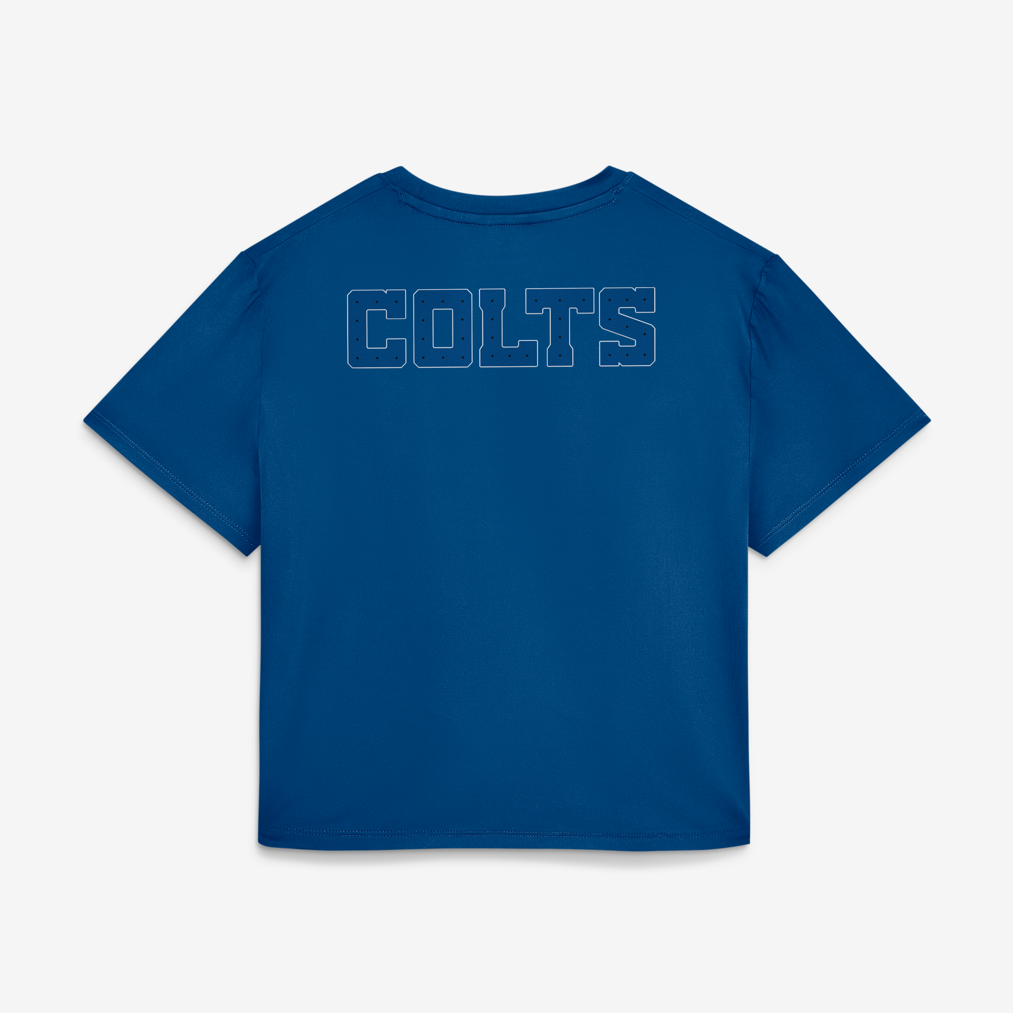 Women's Nike  Blue Indianapolis Colts 2026 Rivalries Collection Classic Twist Cropped T-Shirt