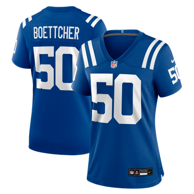 Bryce Boettcher Indianapolis Colts Nike Women's Team Game Jersey - Royal