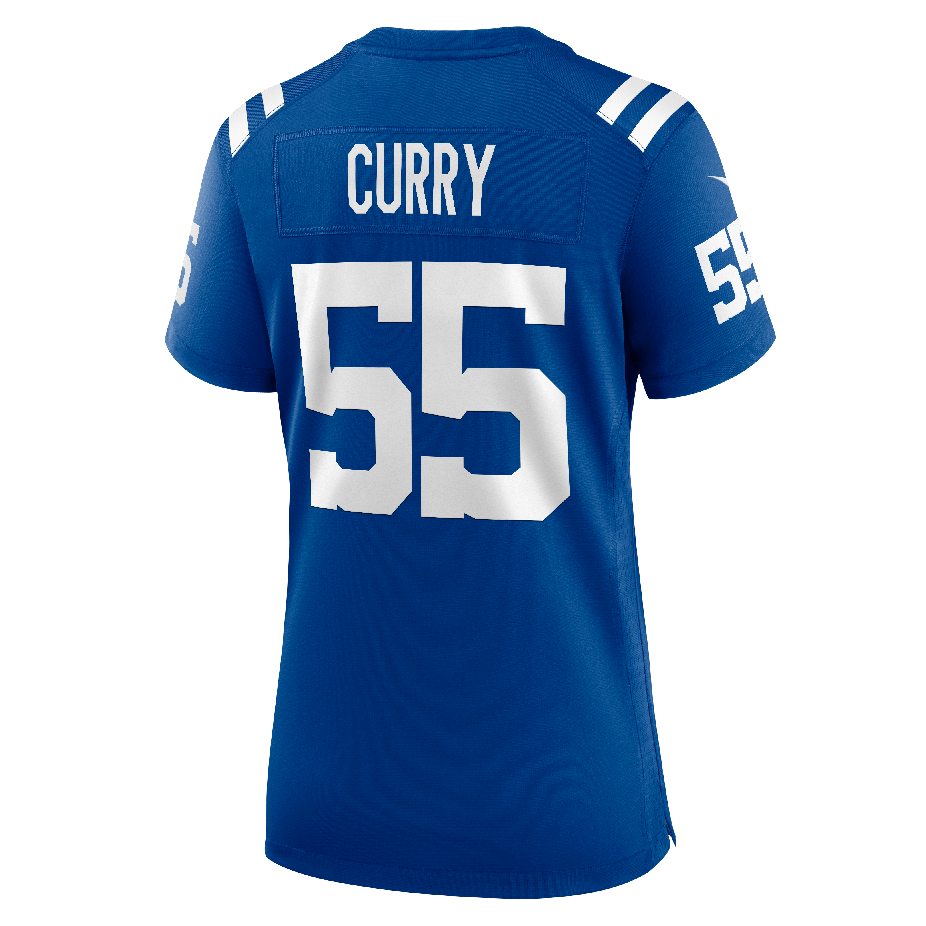Women's Nike Caden Curry Royal Indianapolis Colts Team Game Jersey
