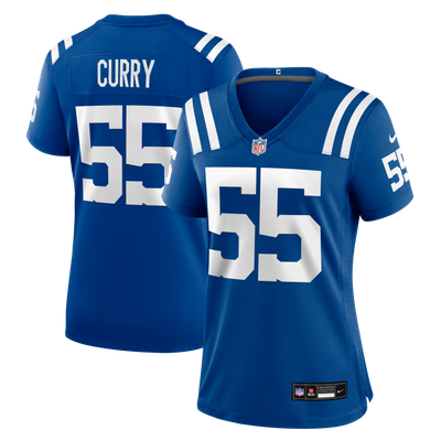 Caden Curry Indianapolis Colts Nike Women's Team Game Jersey - Royal
