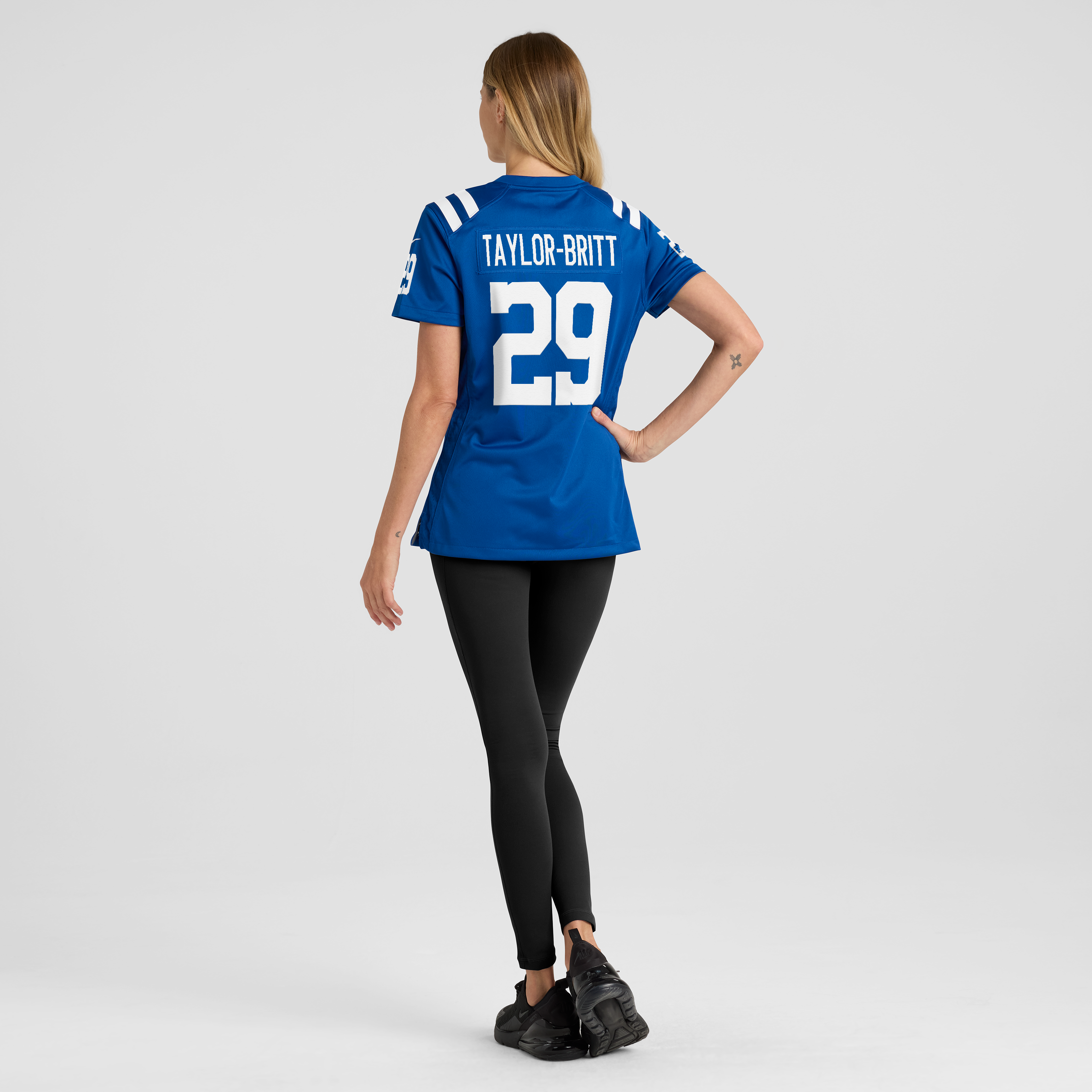 Women's Nike Cam Taylor-Britt Royal Indianapolis Colts Team Game Jersey