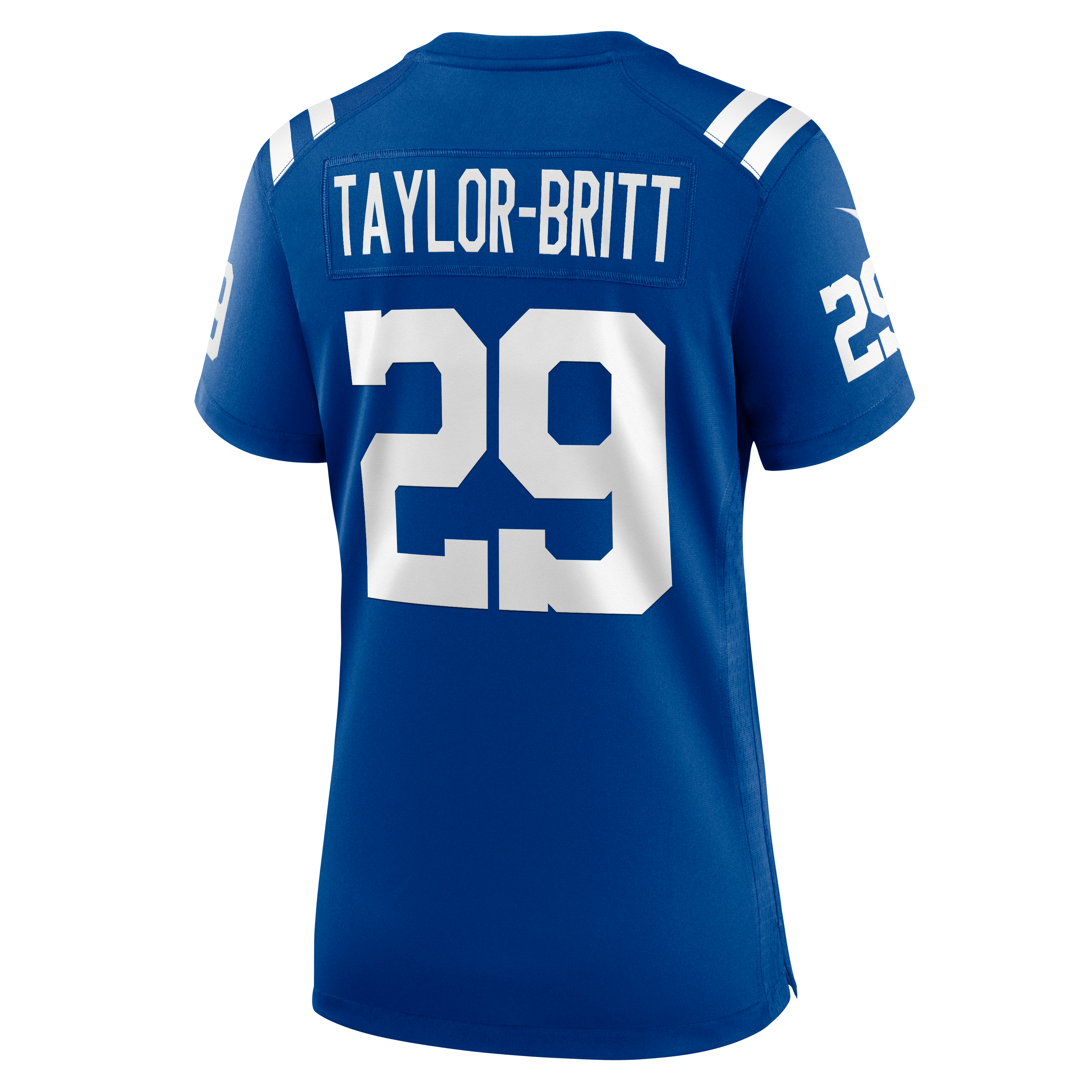 Women's Nike Cam Taylor-Britt Royal Indianapolis Colts Team Game Jersey