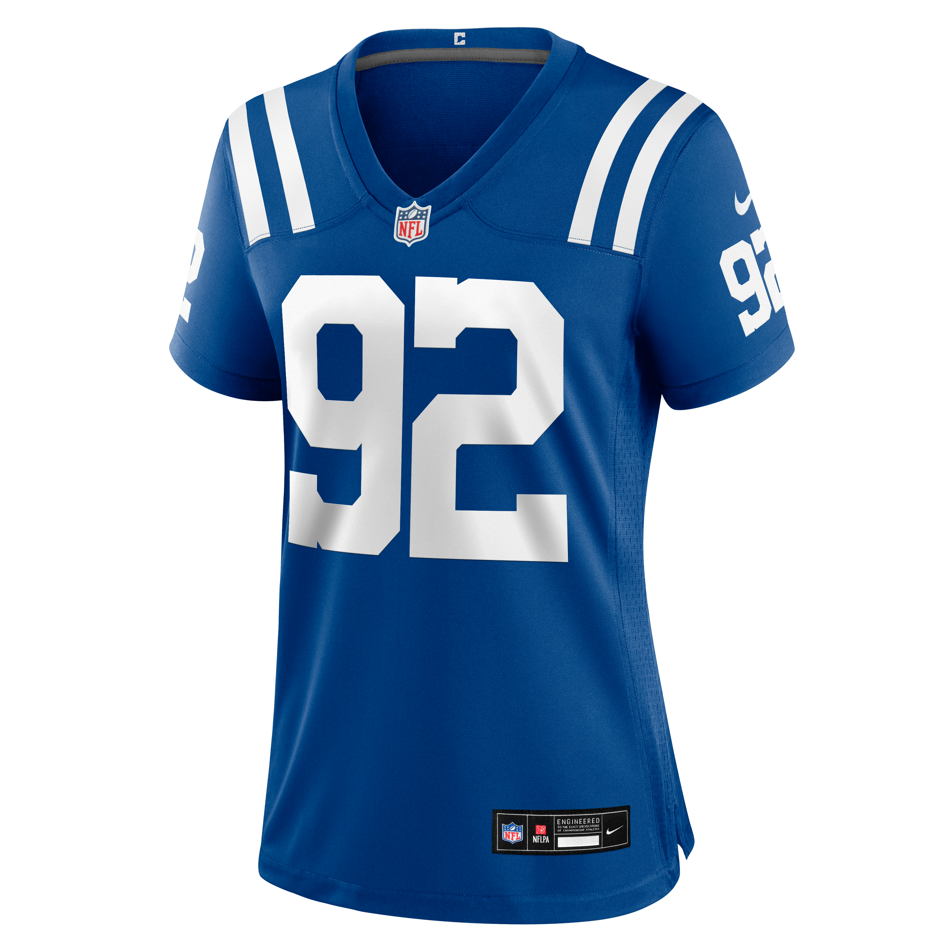 Women's Nike Cameron Ball Royal Indianapolis Colts Team Game Jersey
