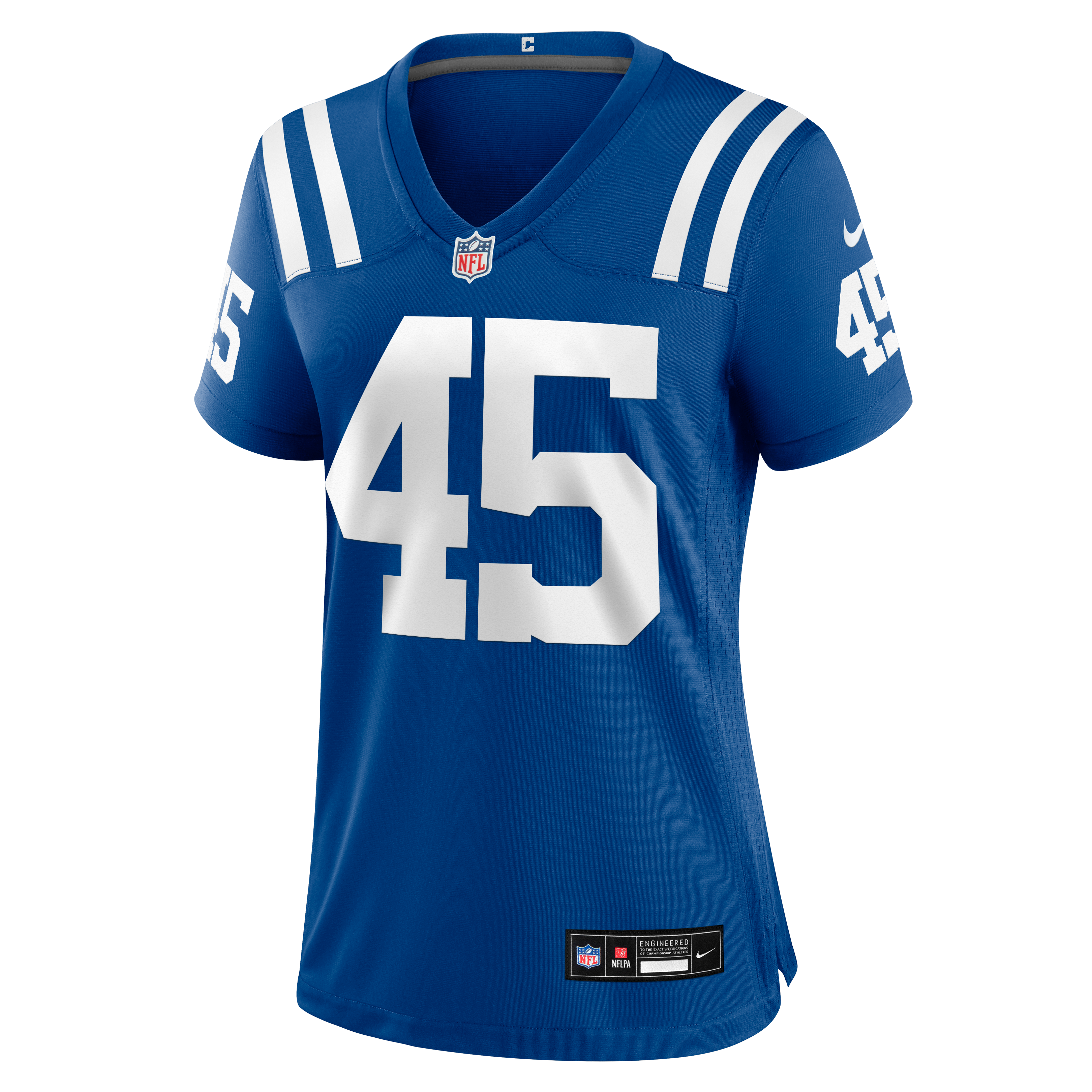 Maillot de match Nike Carson Towt Royal Indianapolis Colts pour femmes
