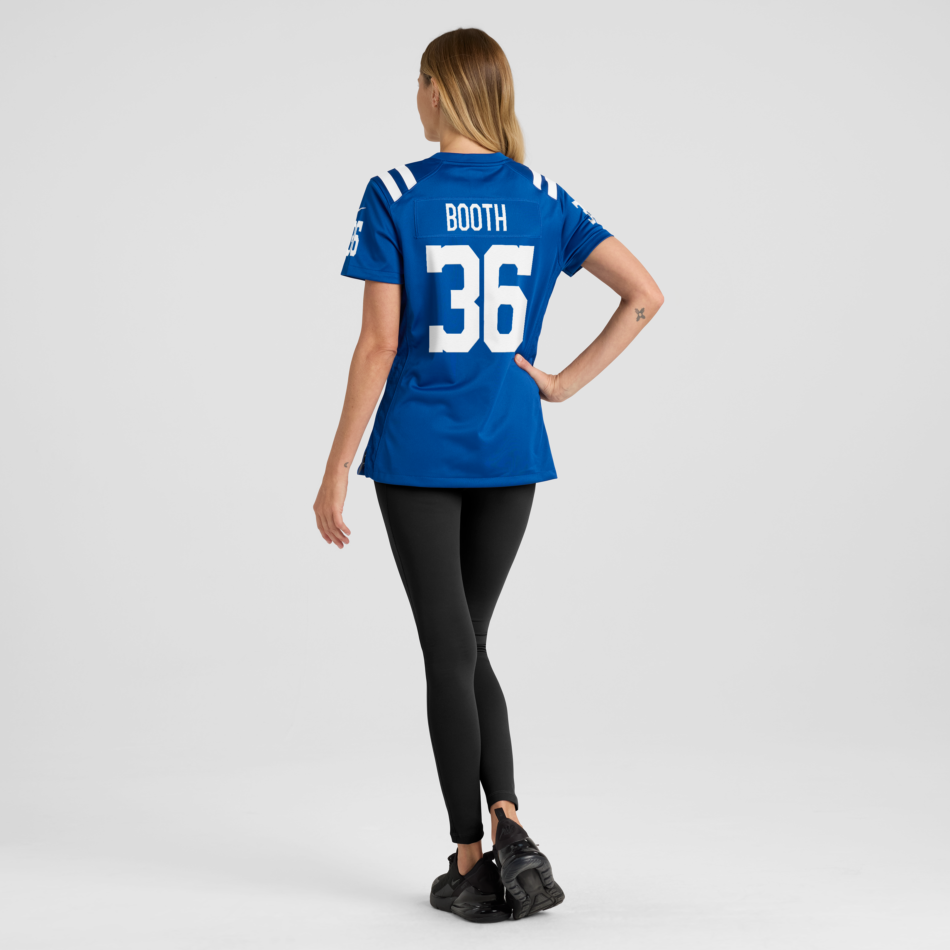 Maillot de match Nike Davon Booth Royal Indianapolis Colts pour femmes