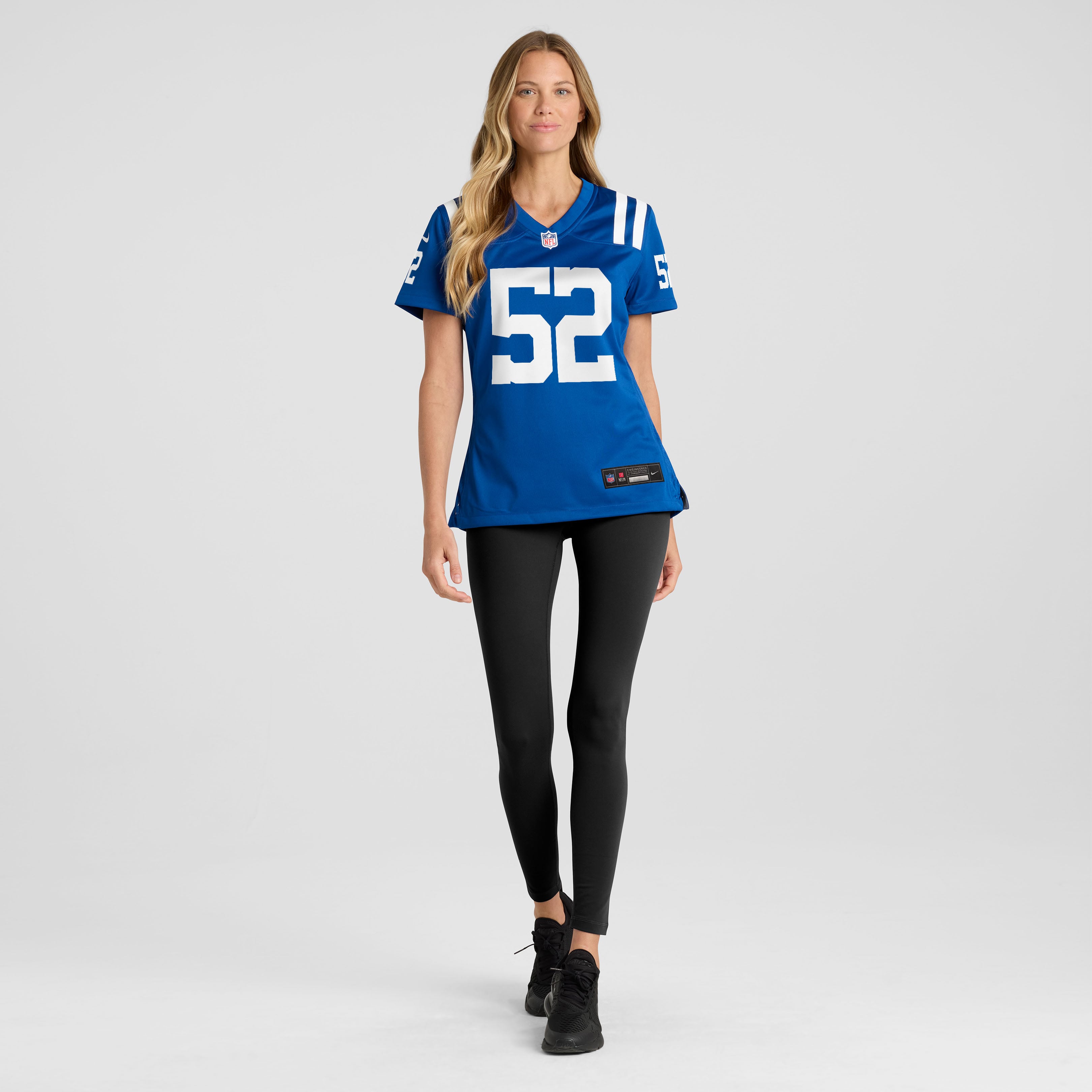 Maillot de match Nike George Gumbs Jr. Royal Indianapolis Colts pour femmes