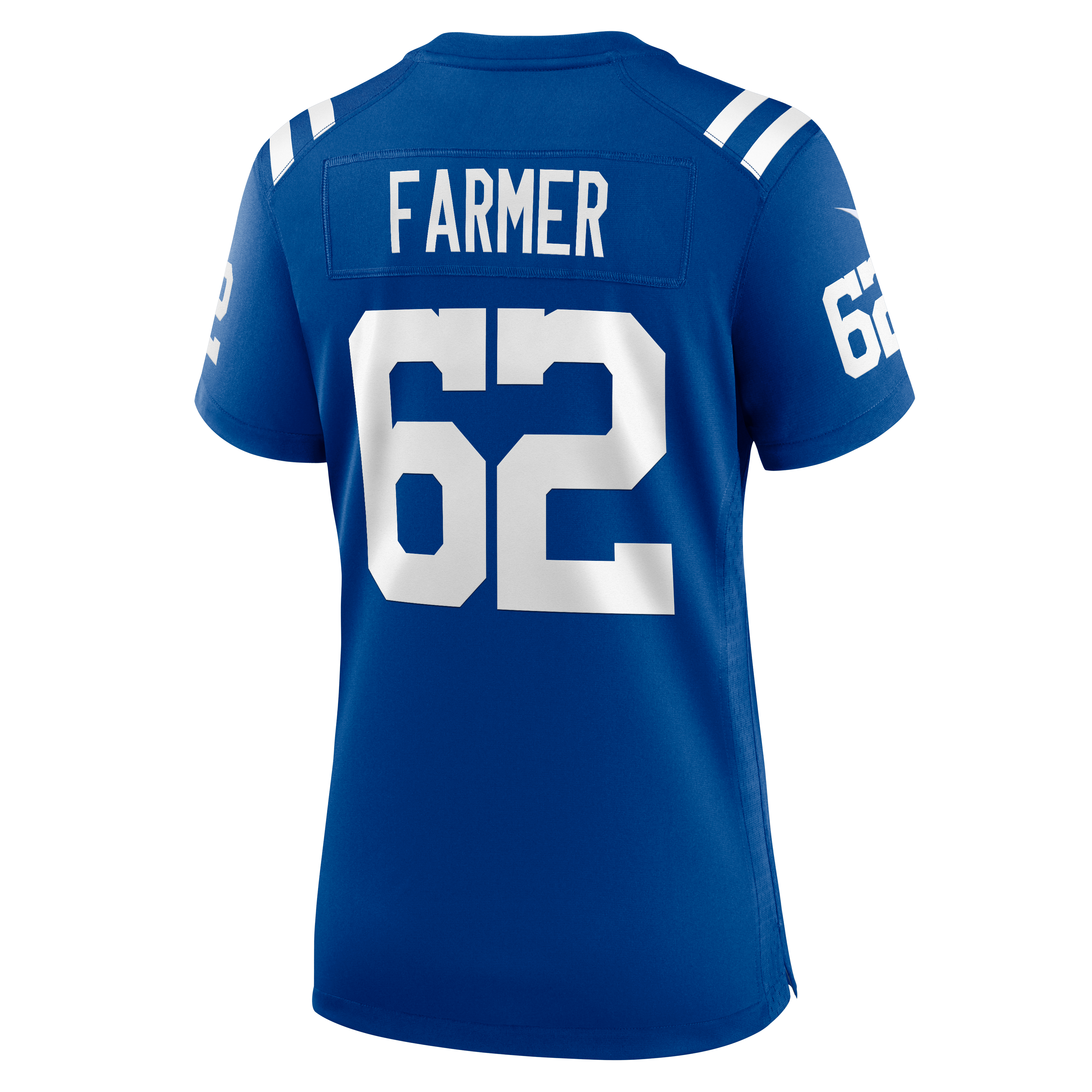 Women's Nike Jalen Farmer Royal Indianapolis Colts Team Game Jersey