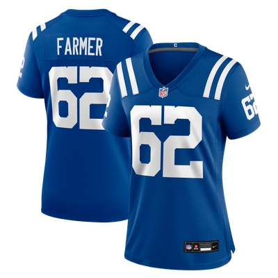 Jalen Farmer Indianapolis Colts Nike Women's Team Game Jersey - Royal