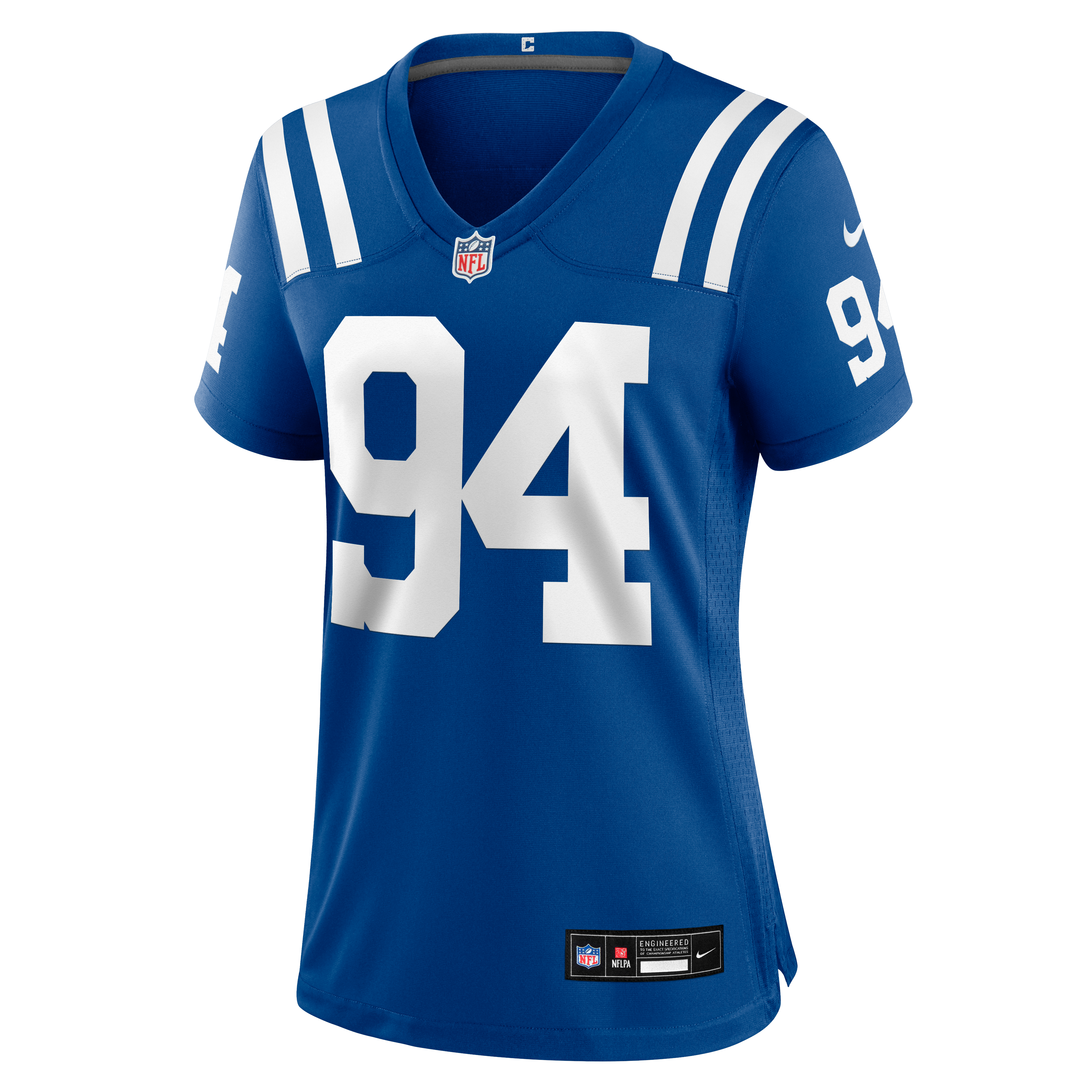 Women's Nike Jerry Tillery Royal Indianapolis Colts Team Game Jersey