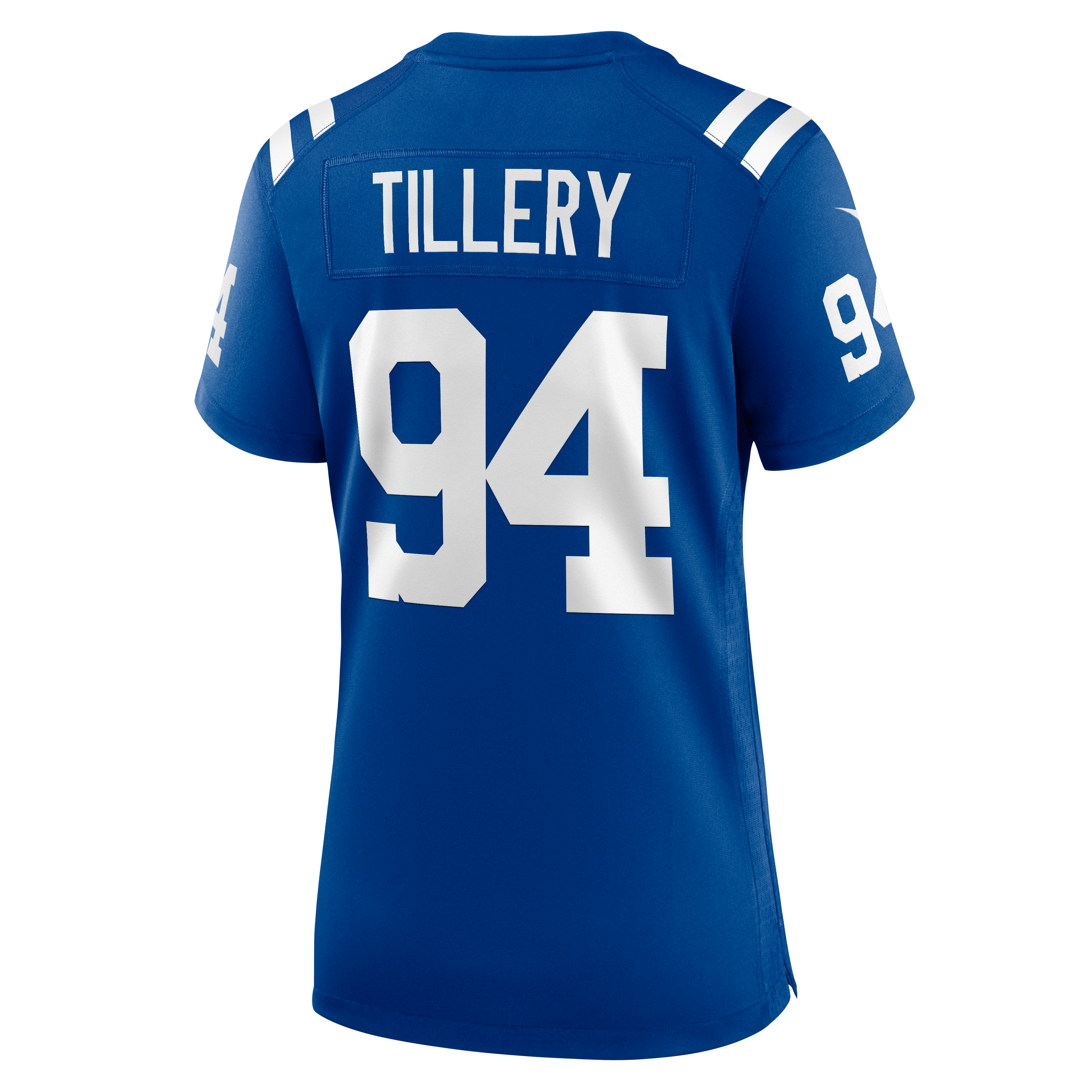 Women's Nike Jerry Tillery Royal Indianapolis Colts Team Game Jersey