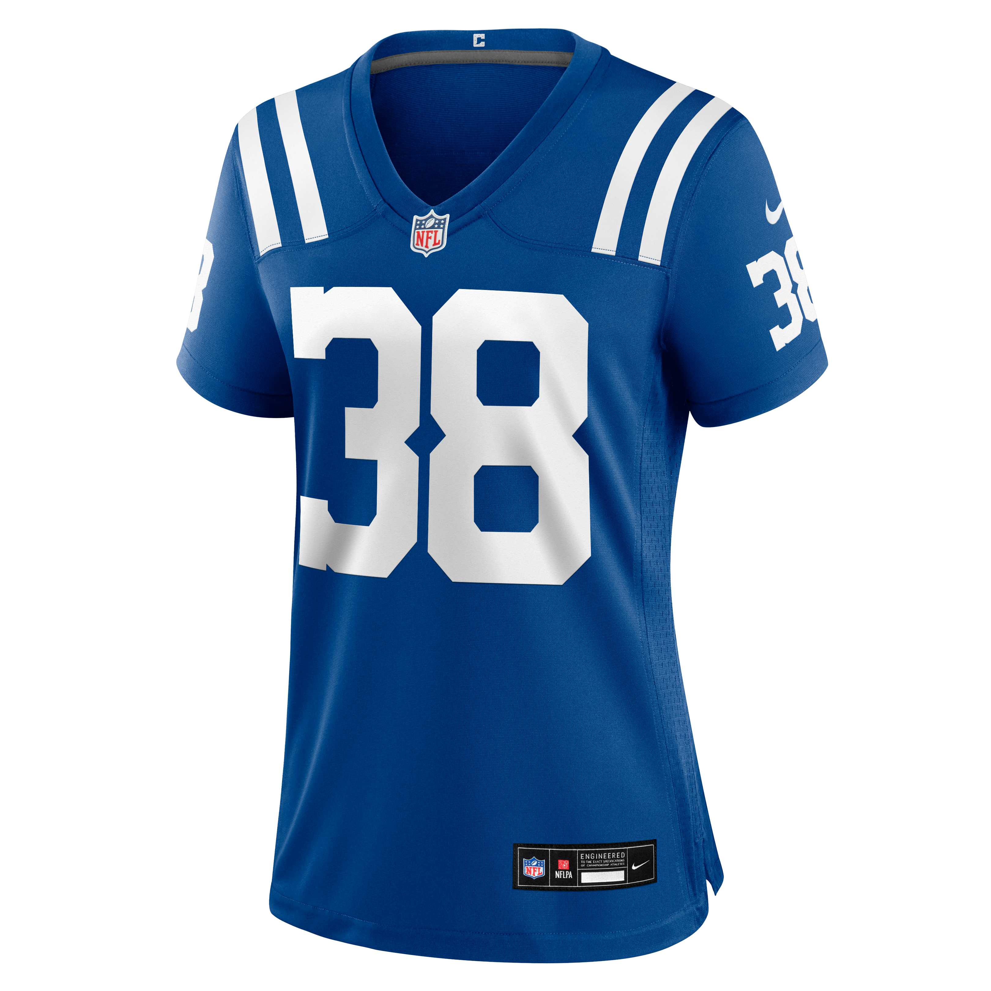 Maillot de match Nike Jonathan Owens Royal Indianapolis Colts pour femmes