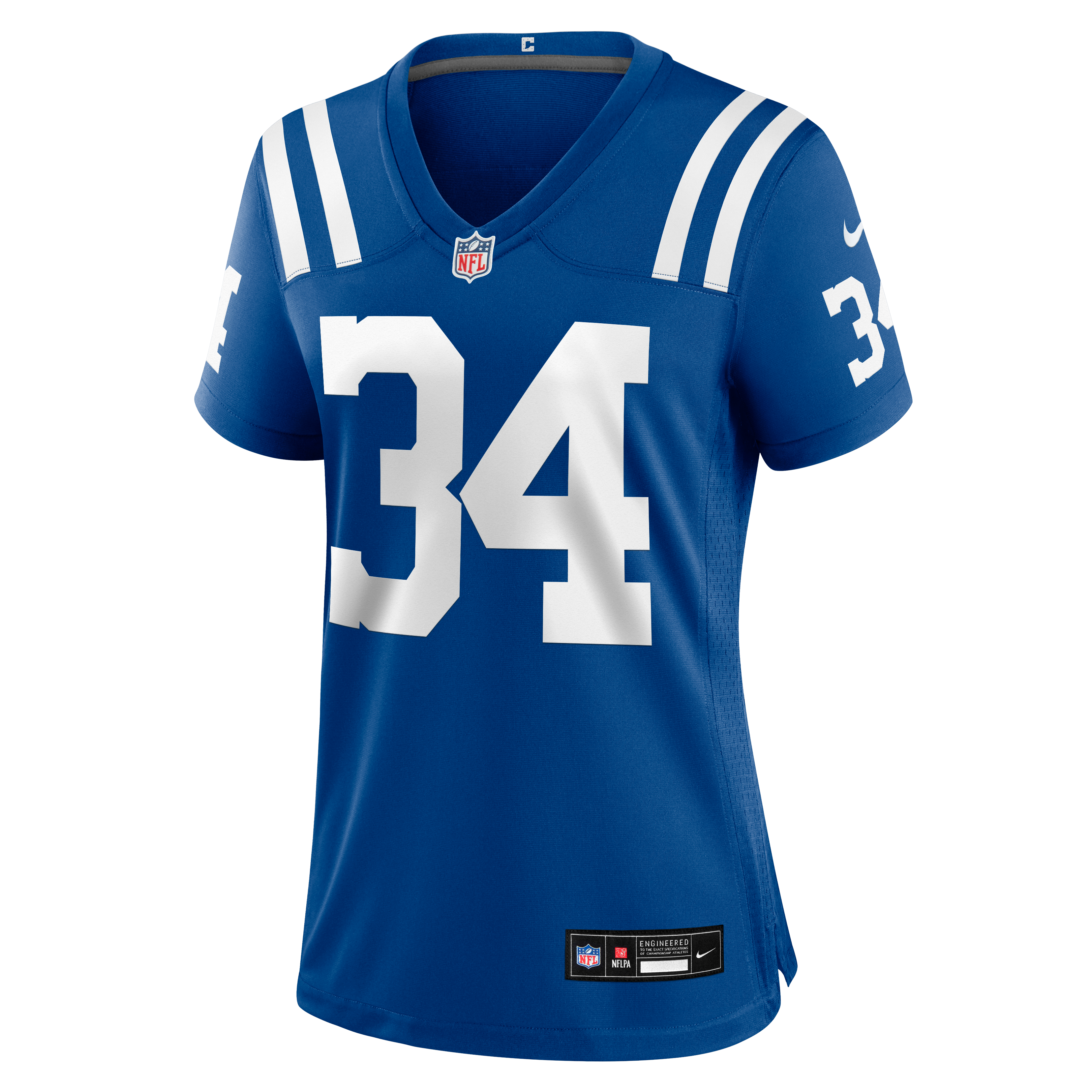 Maillot de match Nike Kapena Gushiken Royal Indianapolis Colts pour femmes